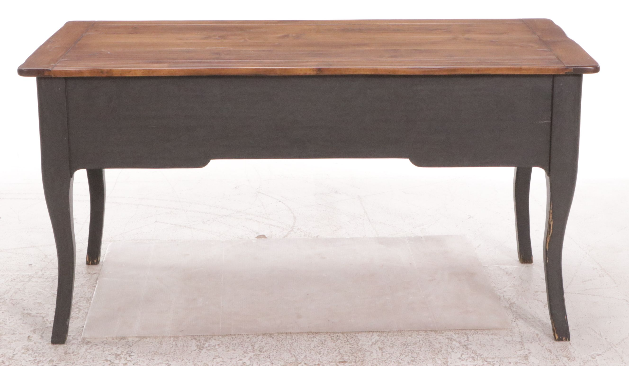 Vintage Painted Wood Writing Desk