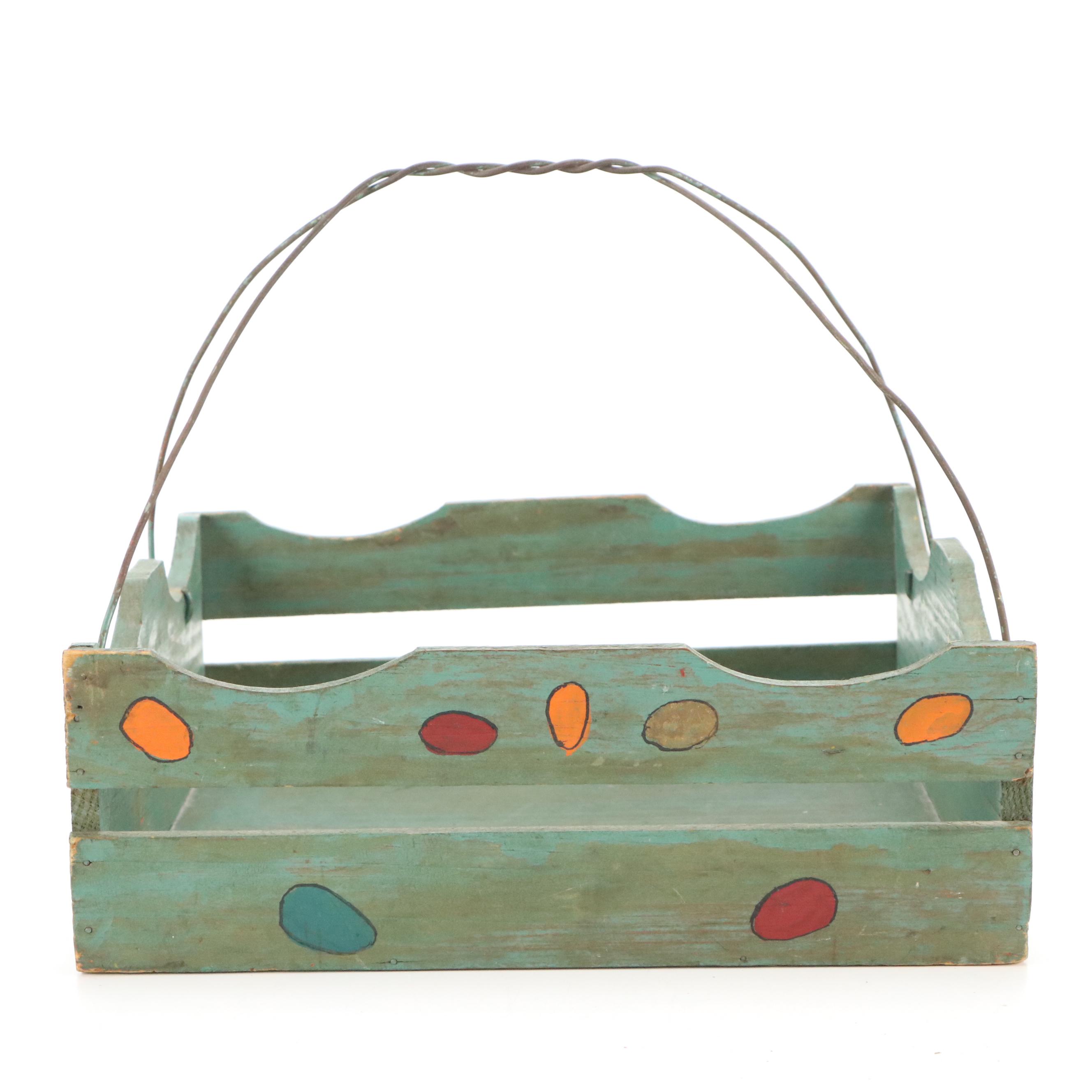 Hand-Painted Flipping Clown Toy & More, Early to Mid-20th Century