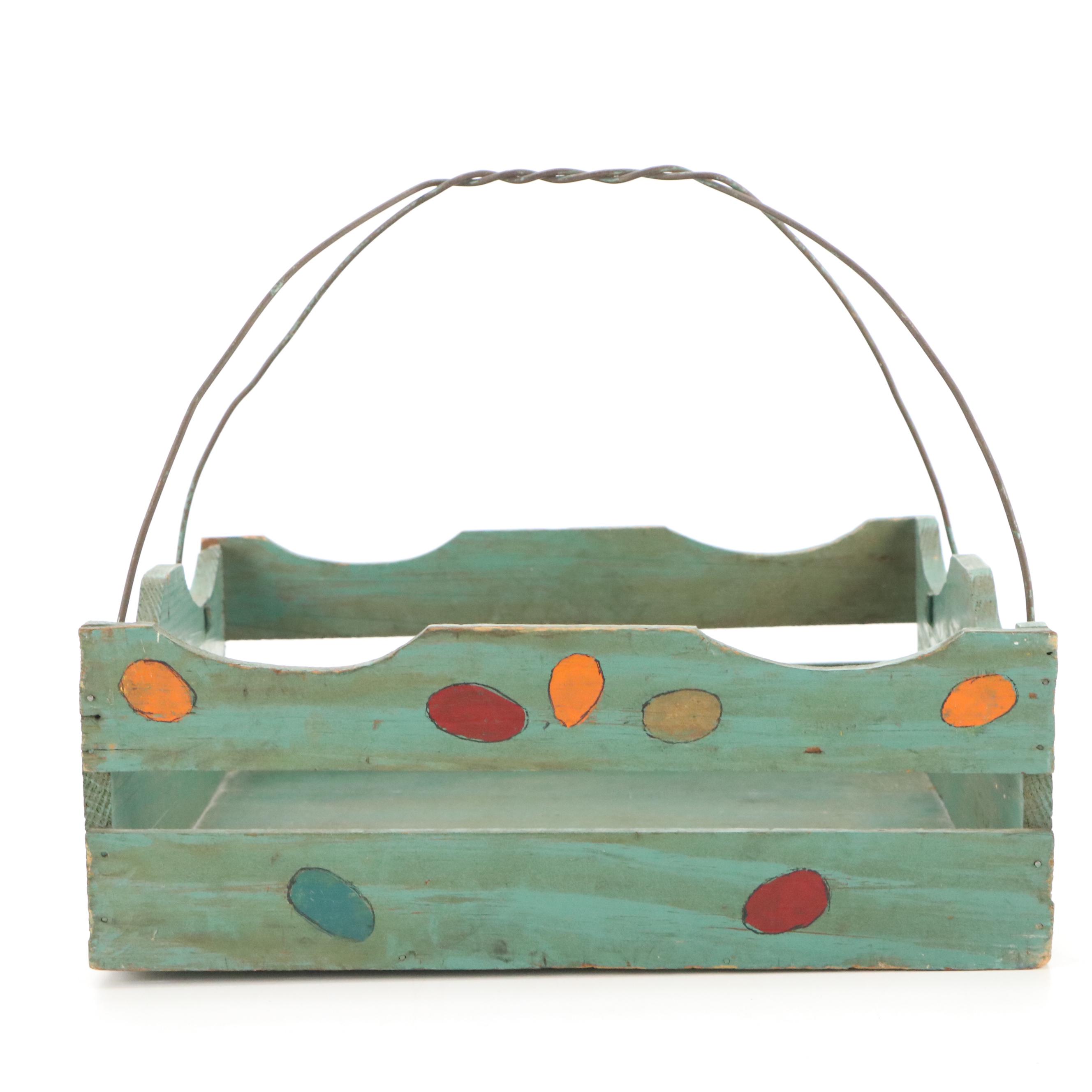 Hand-Painted Flipping Clown Toy & More, Early to Mid-20th Century