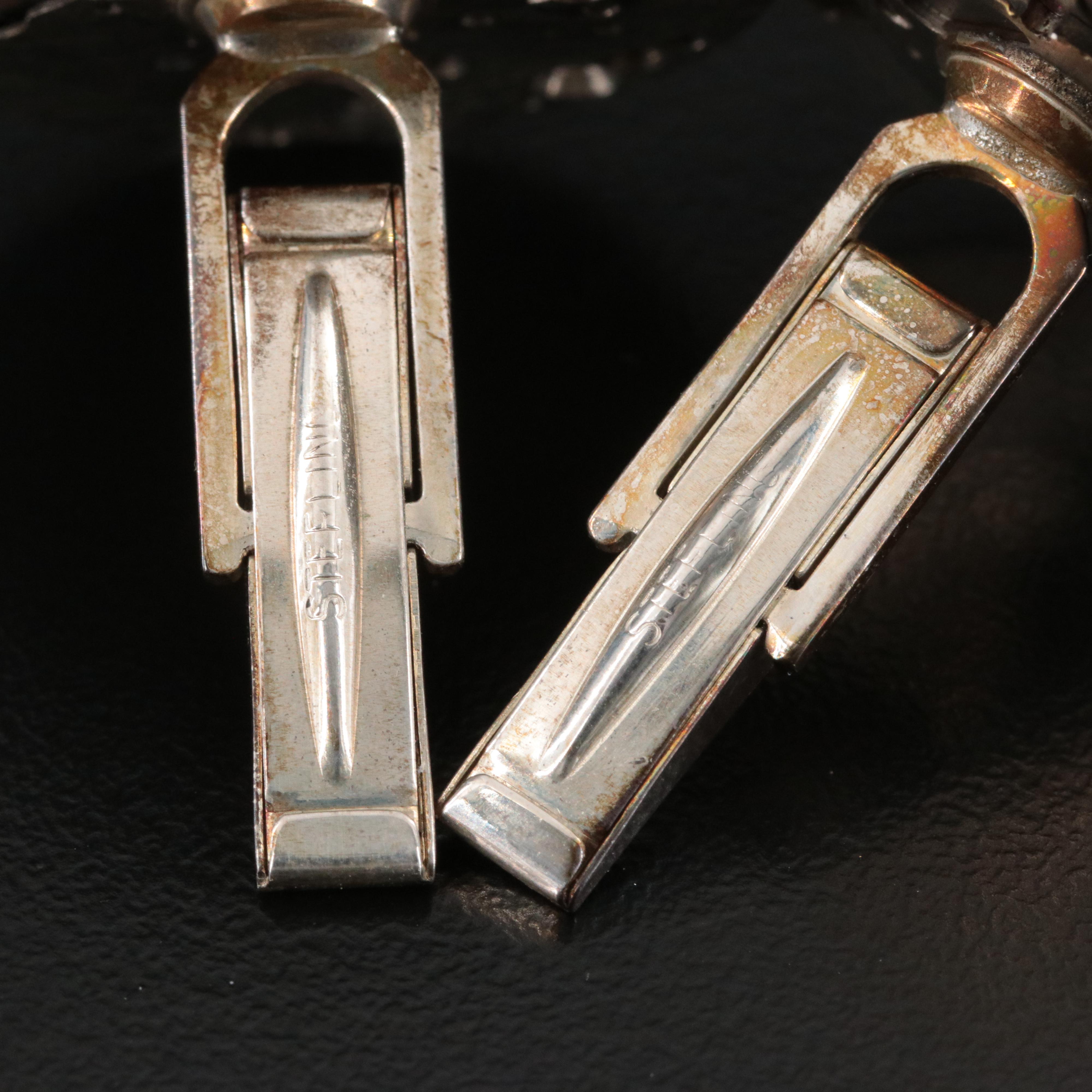 Watch Movement Cufflinks with Sterling