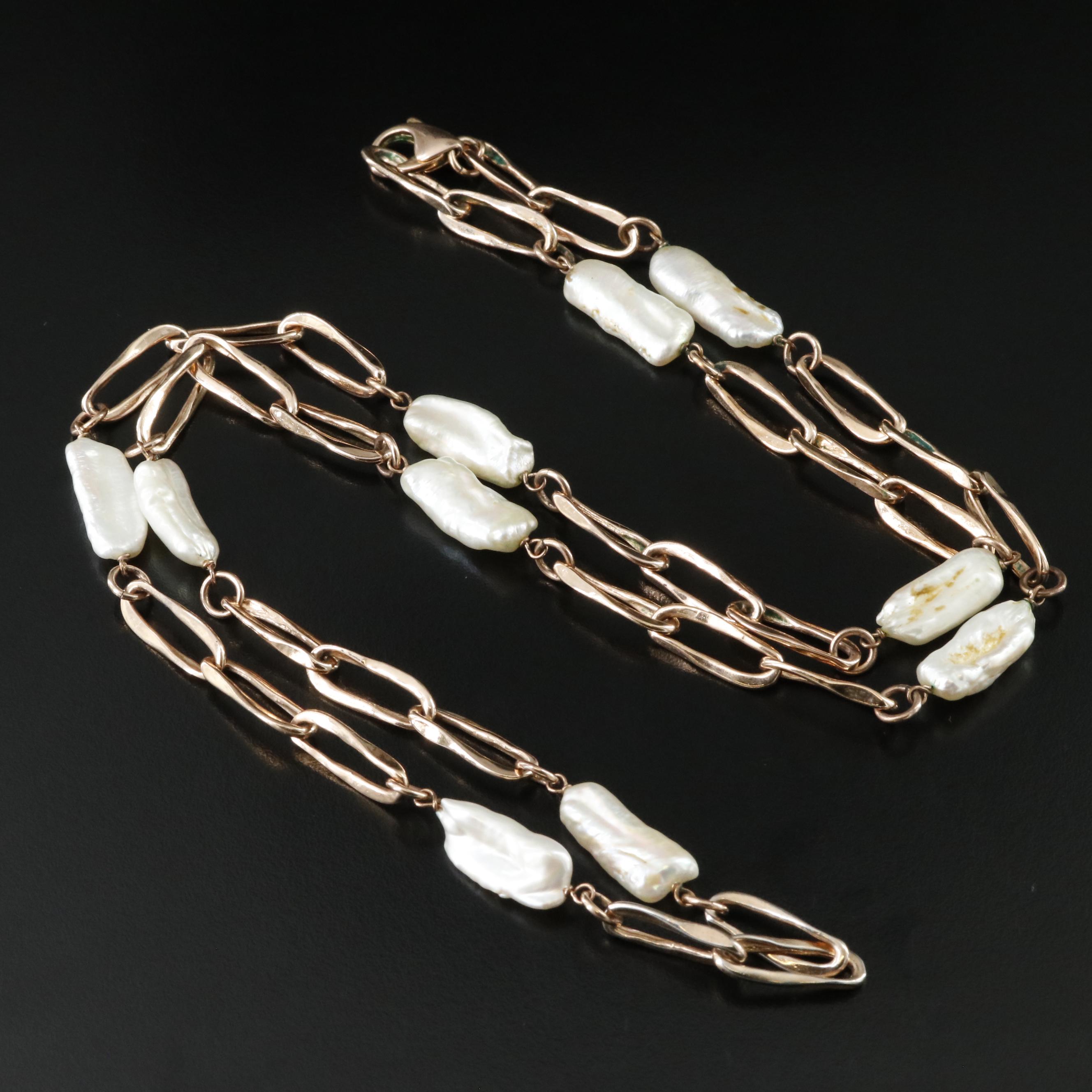 Honora Pearl Station Necklace