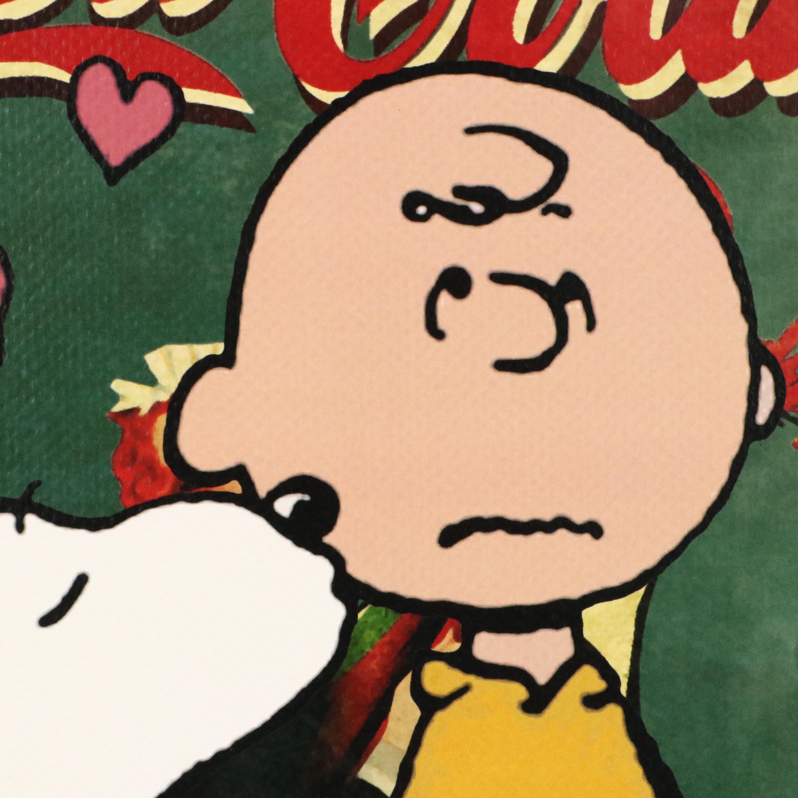 Death NYC Graphic Print of Charlie Brown x Coca-Cola, 2024