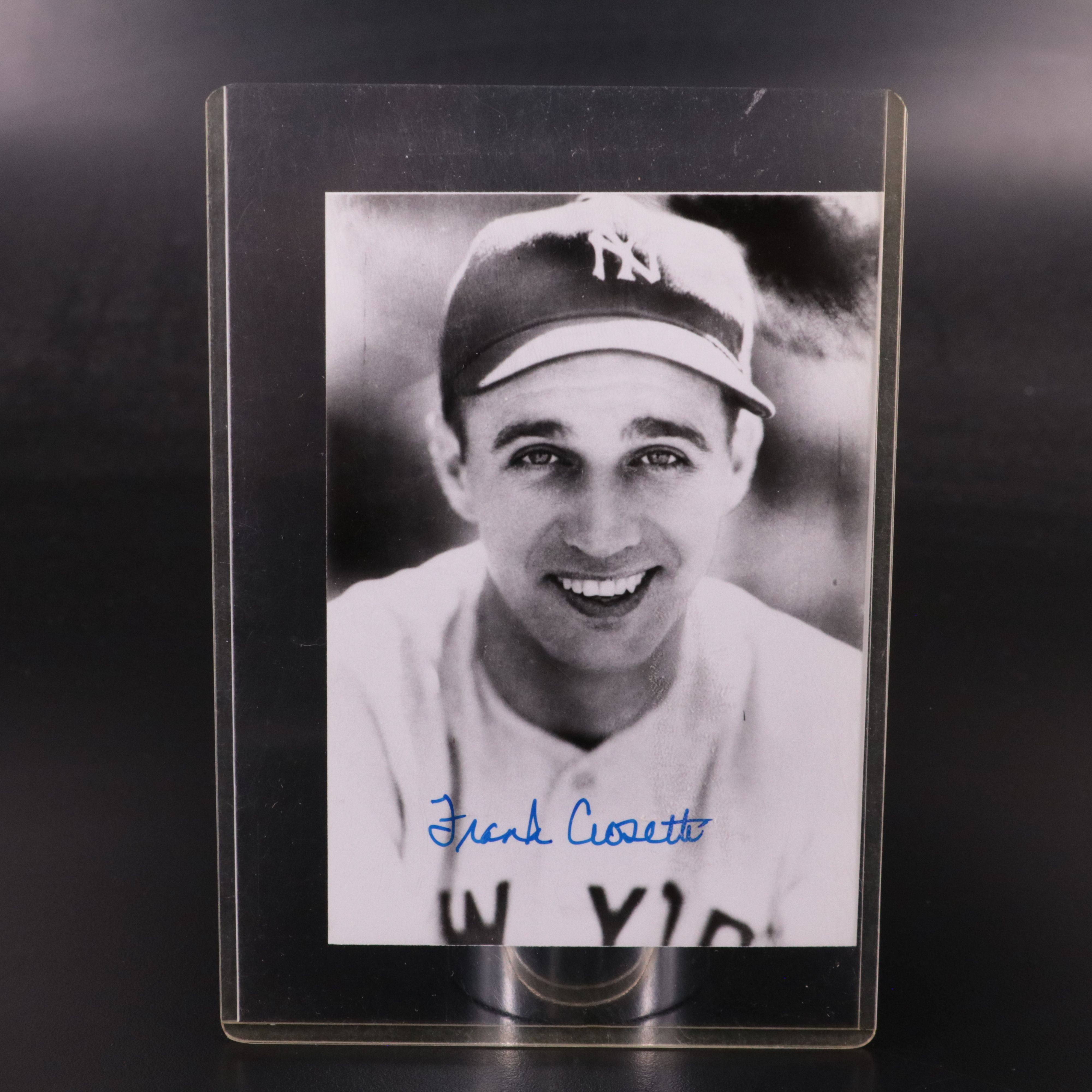 Hank Bauer and Sid Hudson Cut Signatures with More Baseball Memorabilia