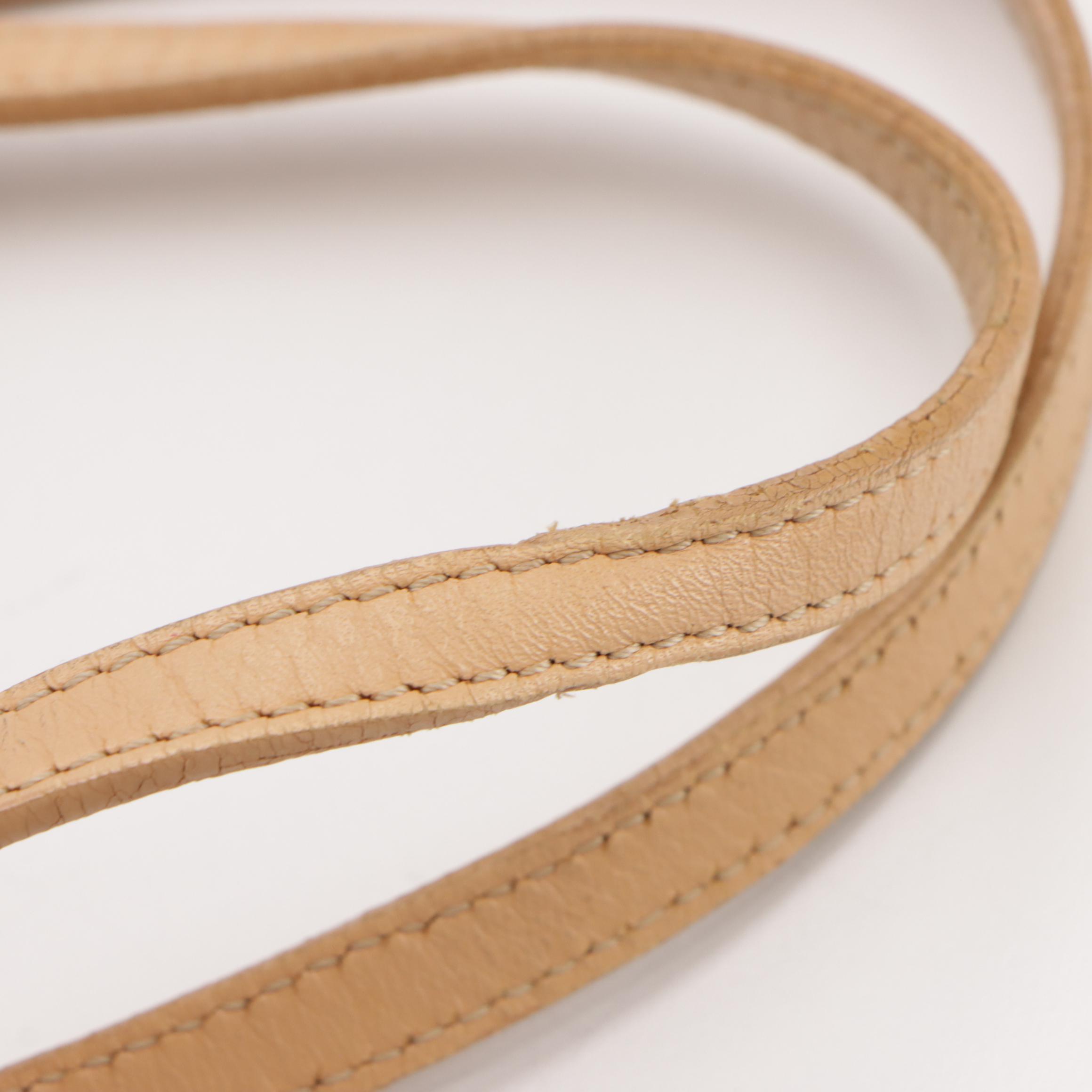 Fendi Mini Handbag in Brown Zucchino Canvas with Brown Leather Trim