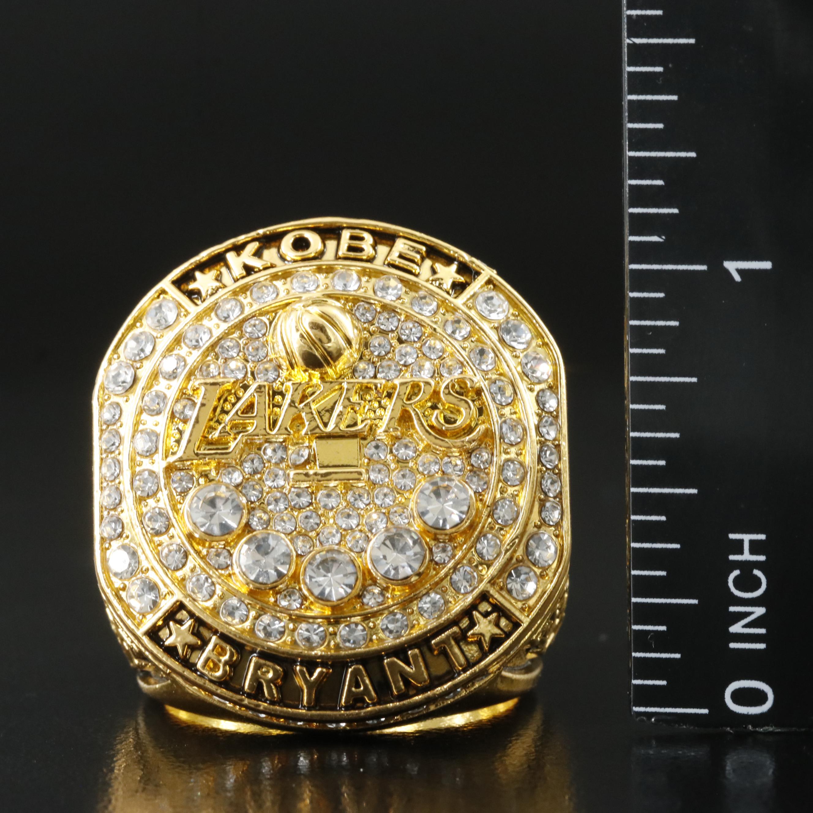 Kobe Bryant LA Lakers Fan Ring