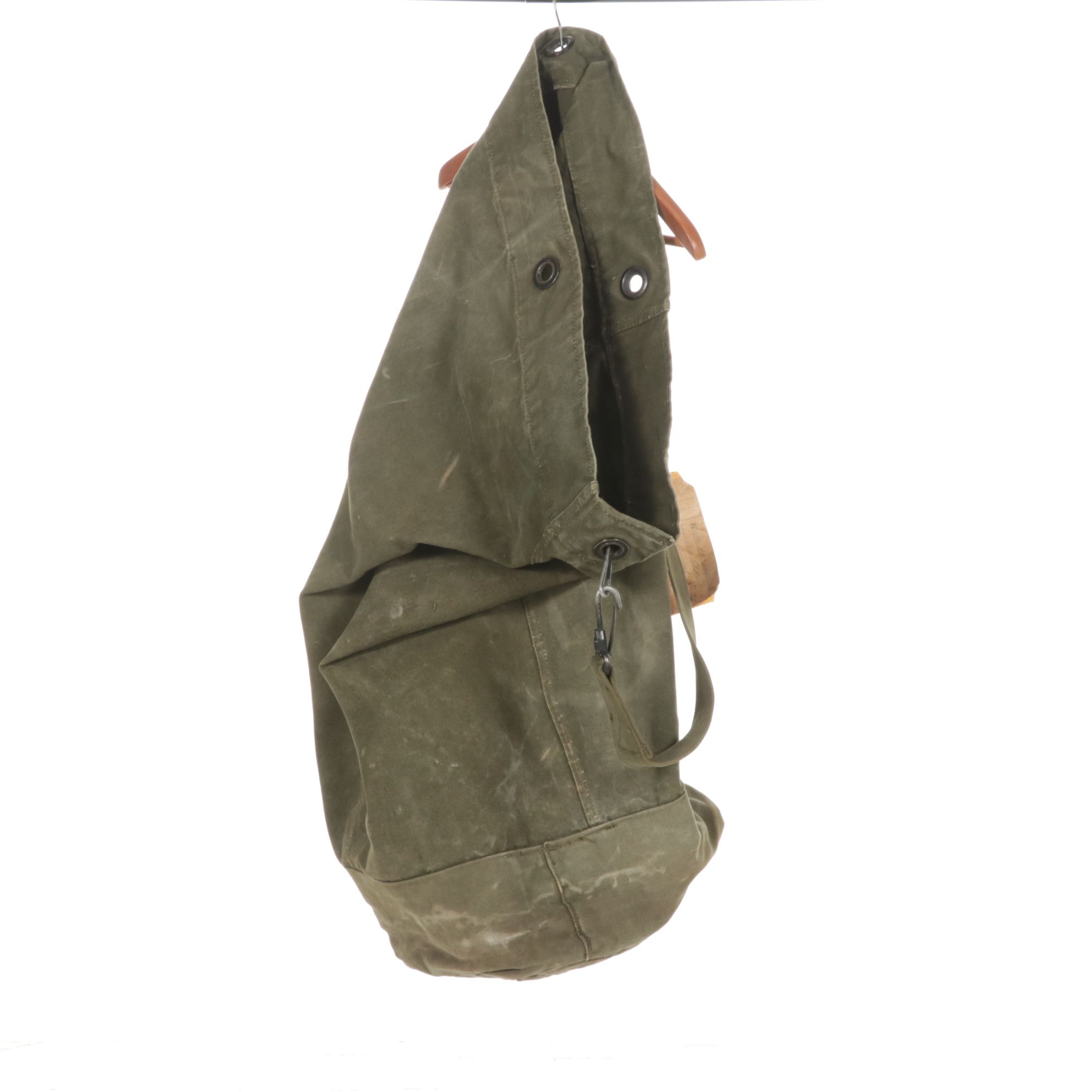 Vietnam Era U.S. Army Uniforms with Trench Coat and Duffel, Size Small/Regular