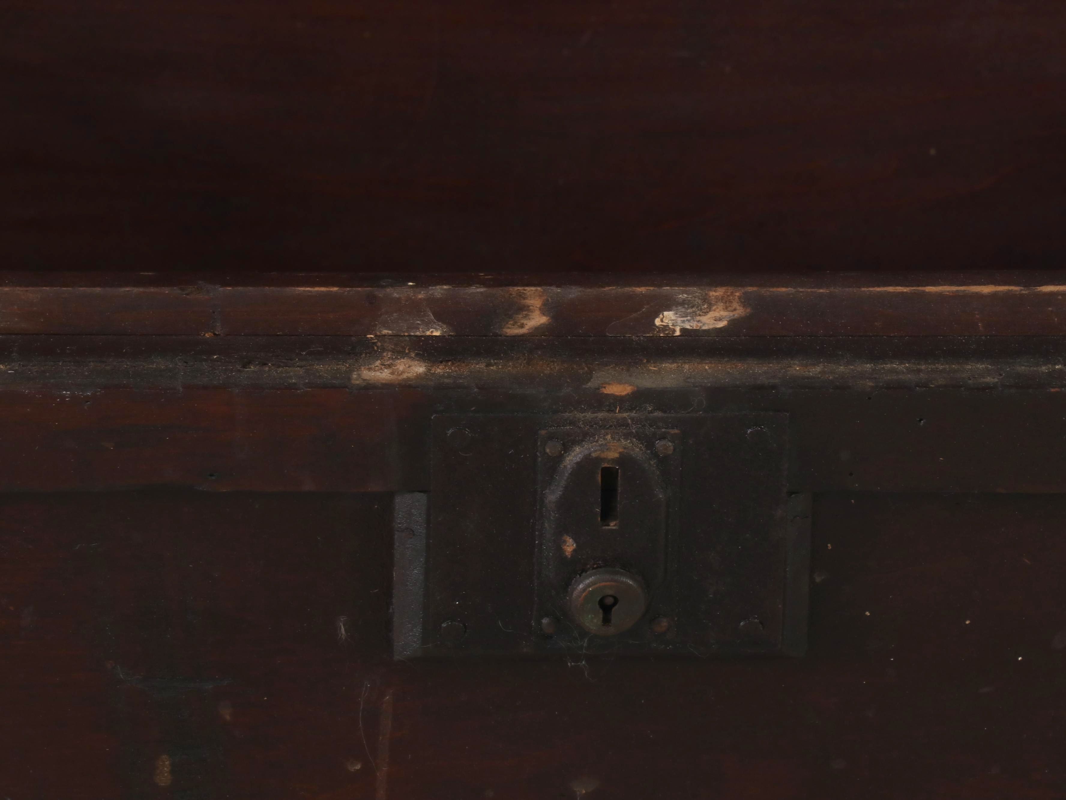 Antique Lock Box, 19th Century