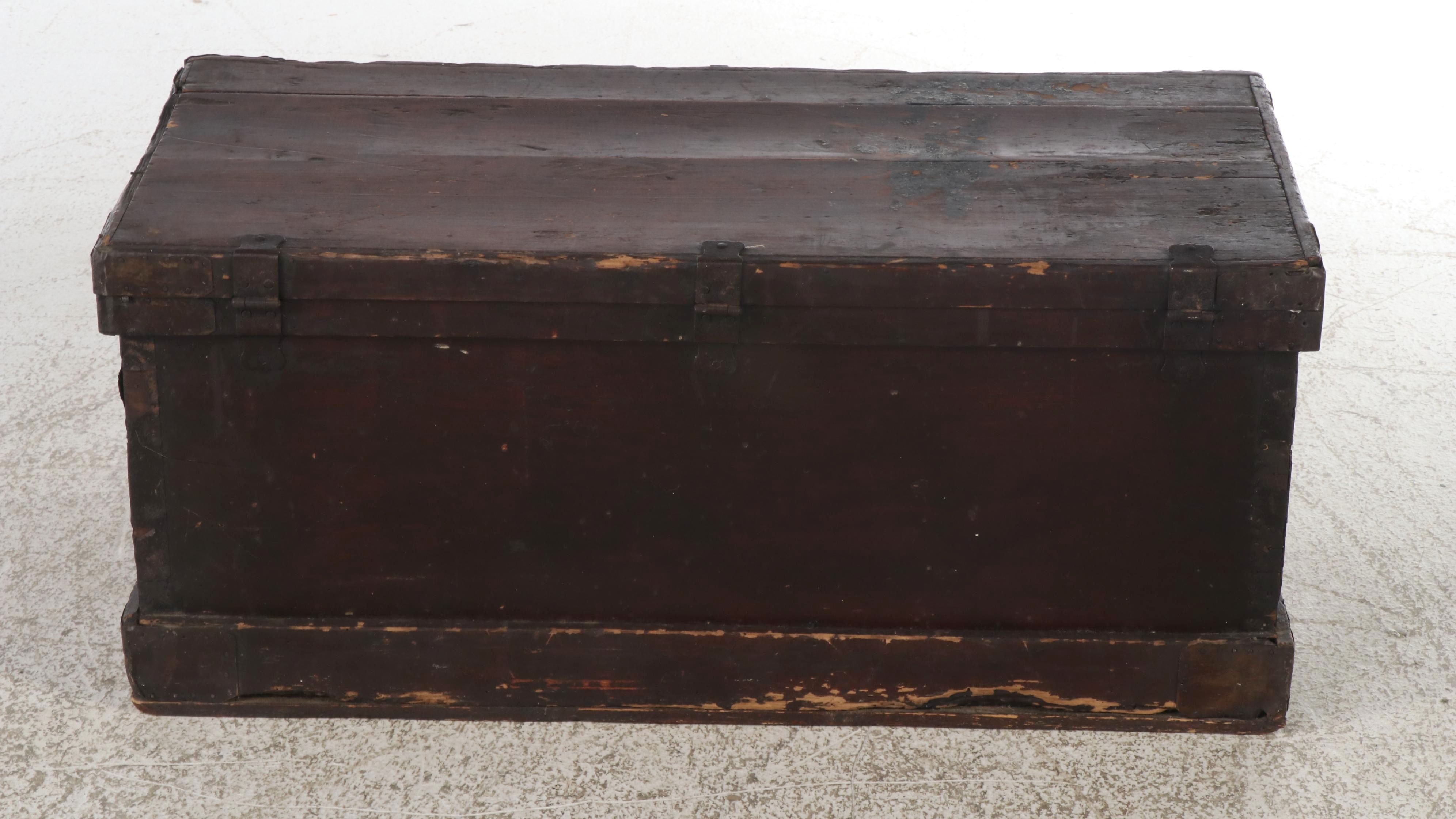Antique Lock Box, 19th Century