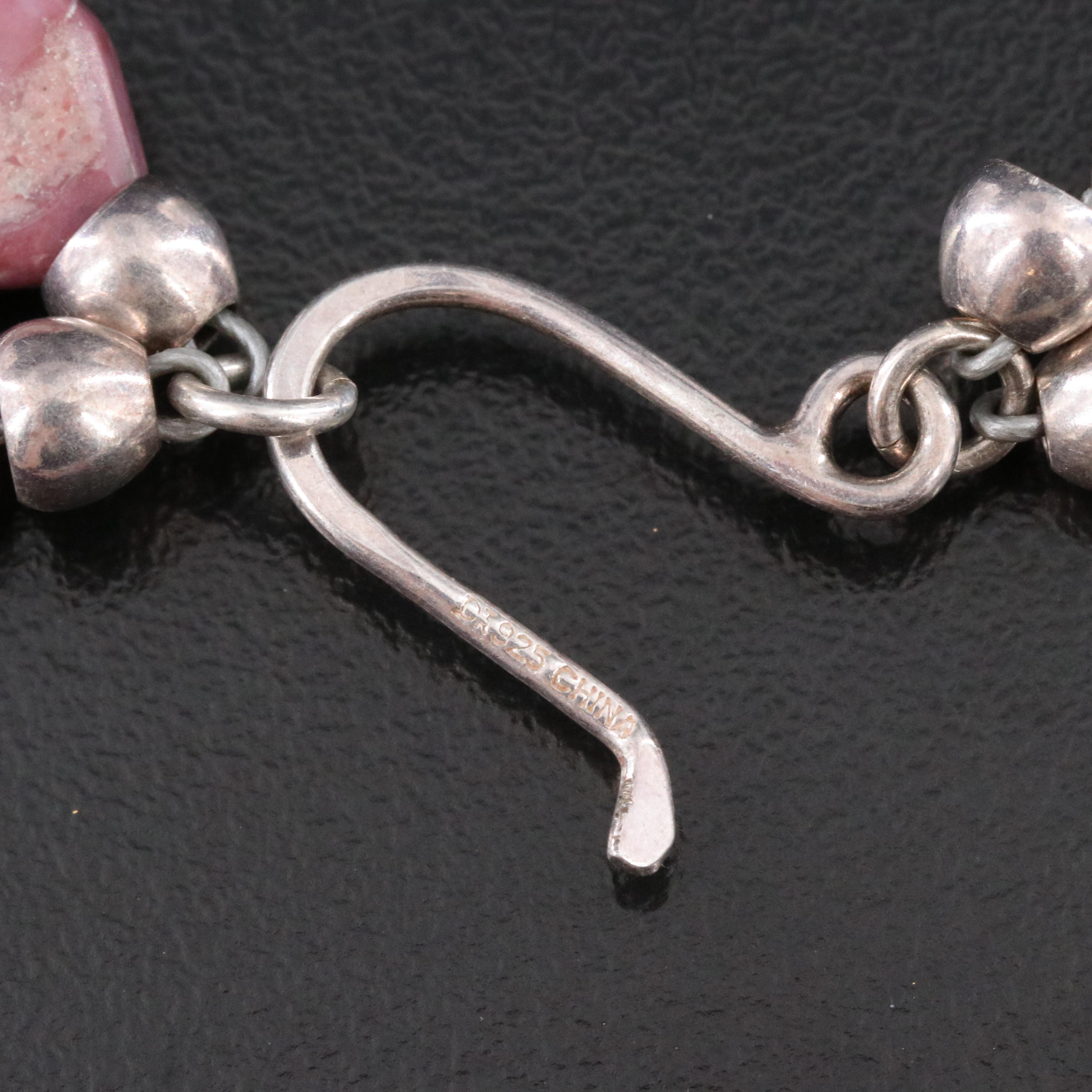 Desert Rose Trading Atlantisite Necklace with Sterling Clasp