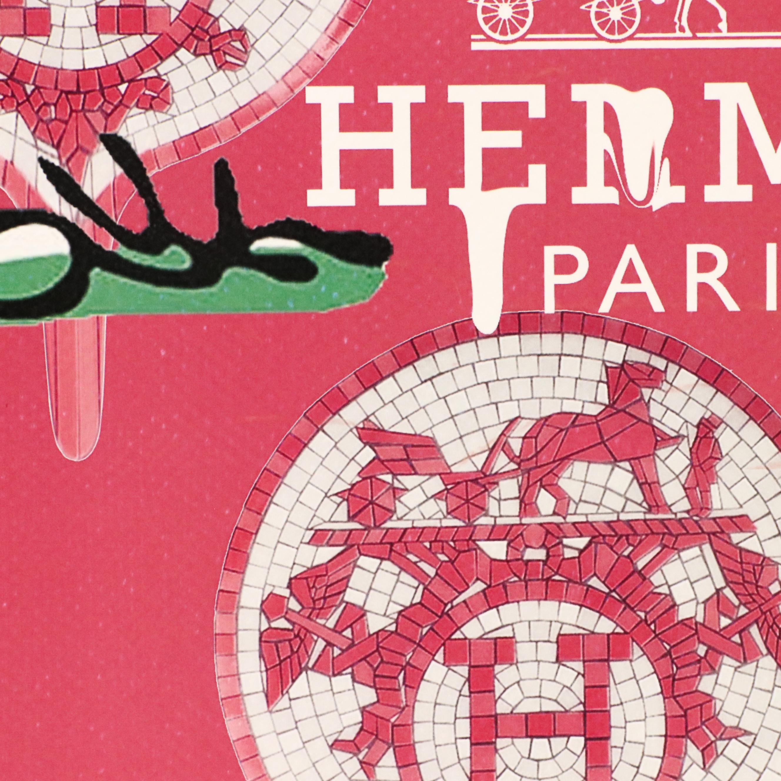 Death NYC Pop Art Graphic Print Featuring Snoopy x Hermès, 2022