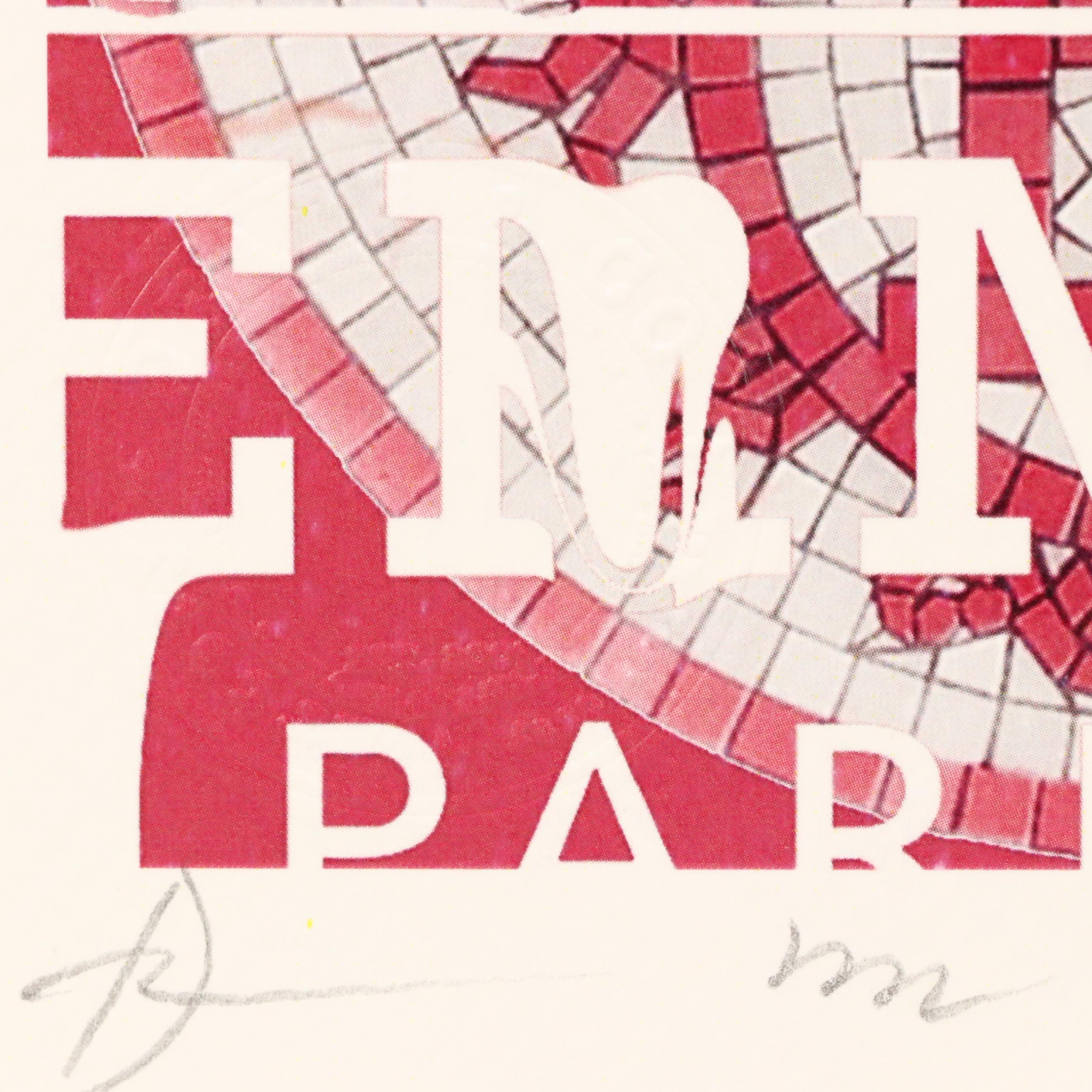 Death NYC Pop Art Graphic Print Featuring Snoopy x Hermès, 2022