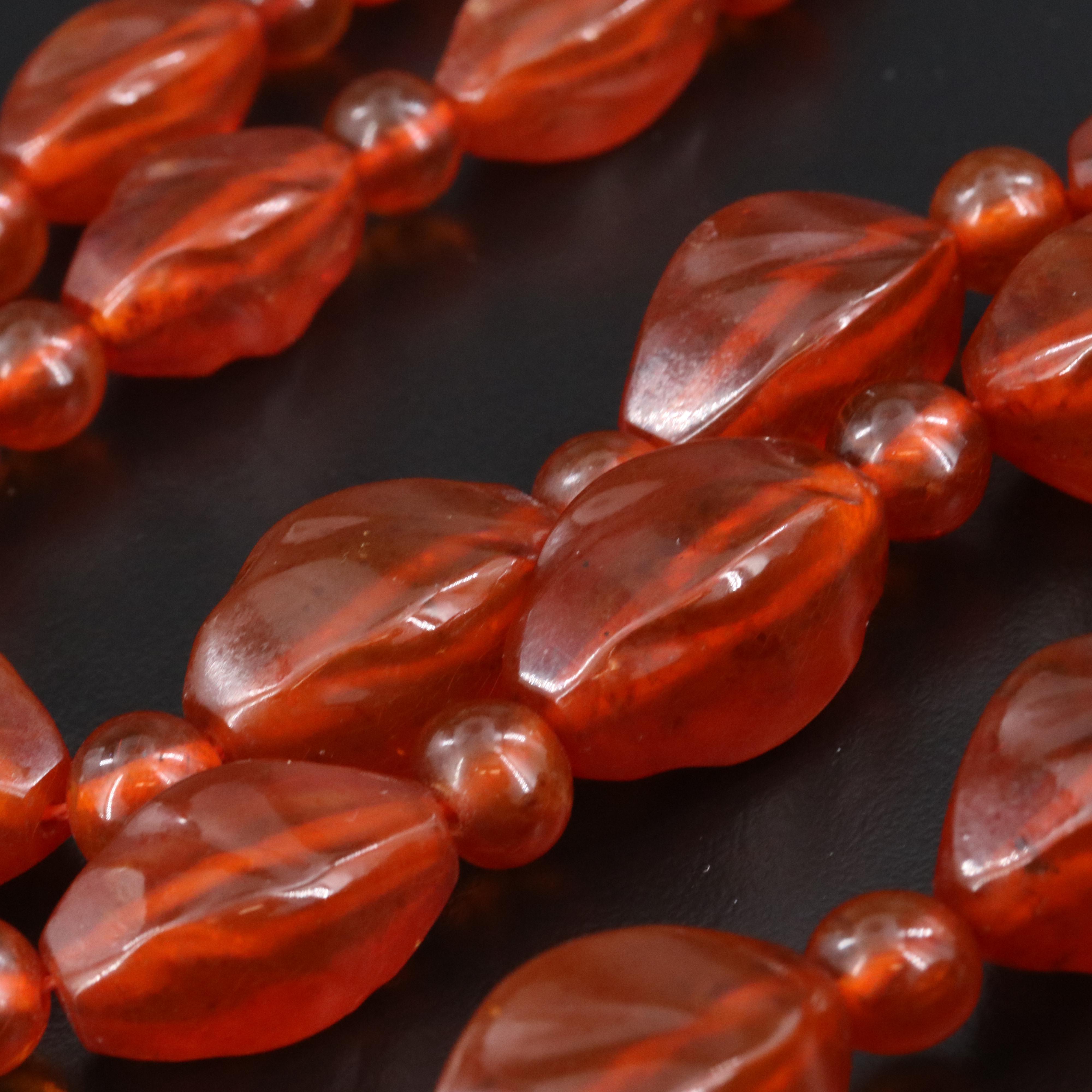 Graduated Ambroid Necklace