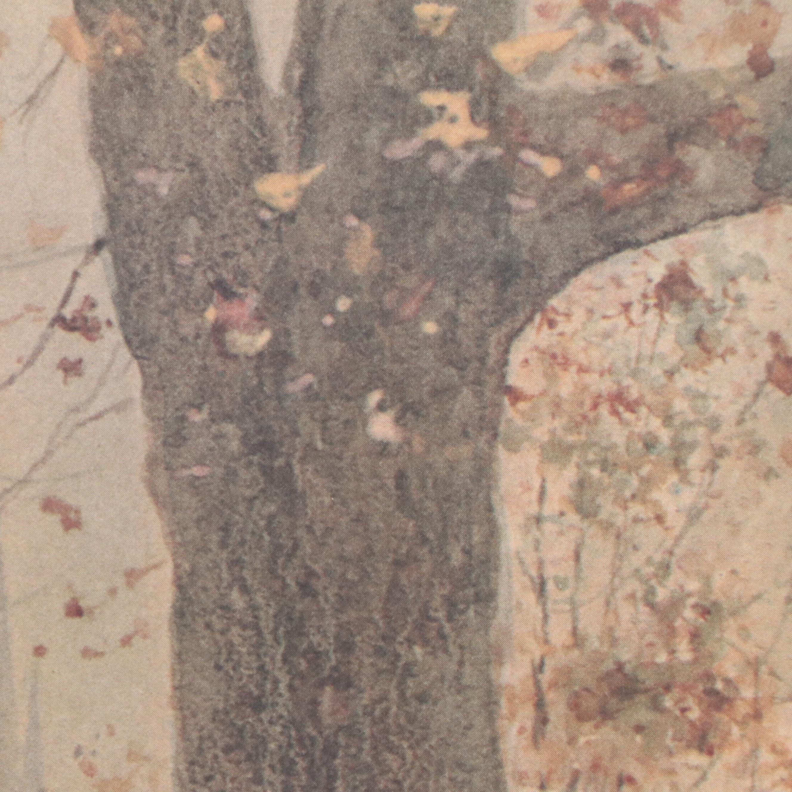 After Paul Sawyier Offset Lithograph "Autumn on Wapping Street"