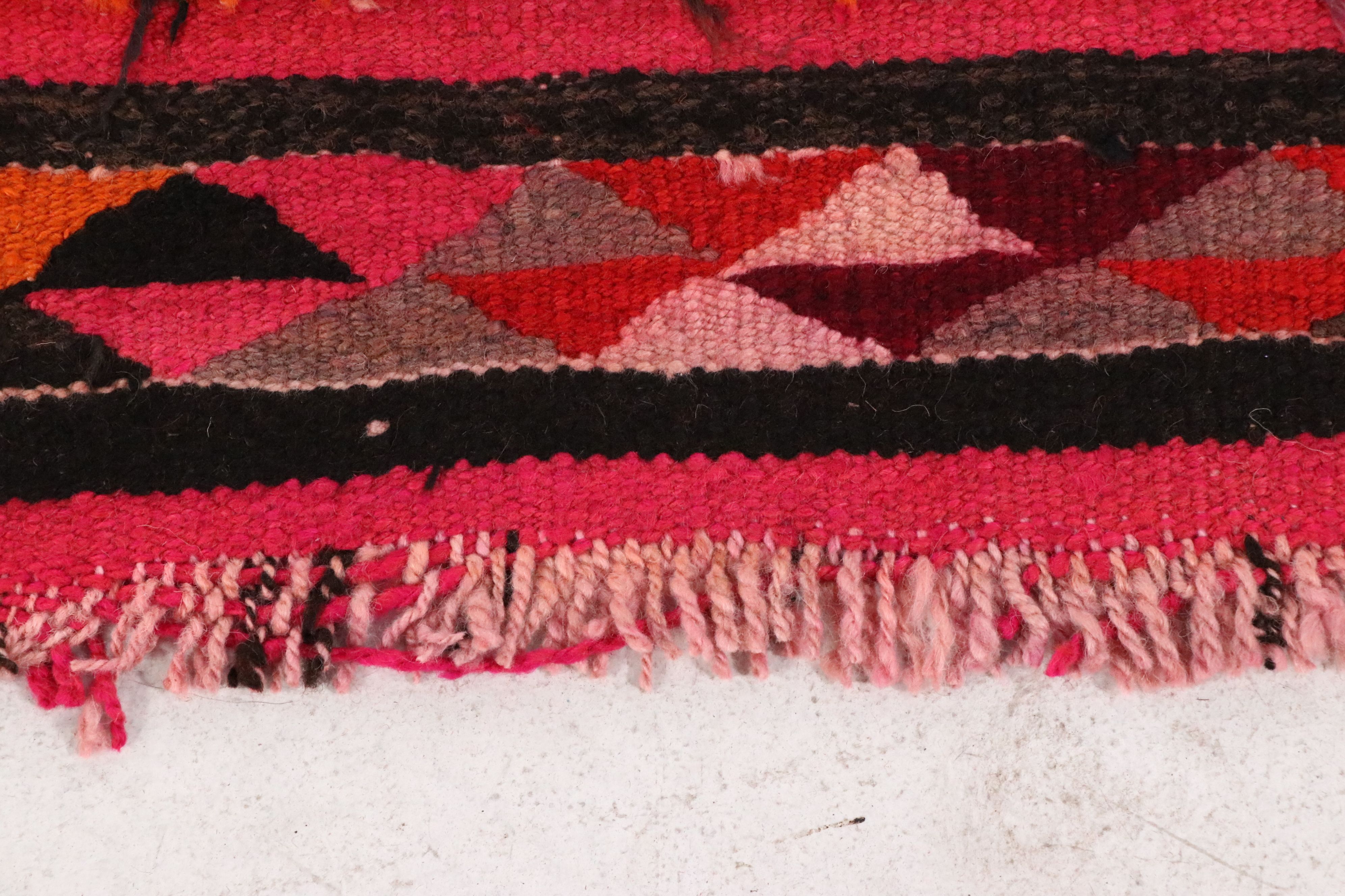 3'3 x 11'10 Hand-Knotted Turkish Village Carpet Runner