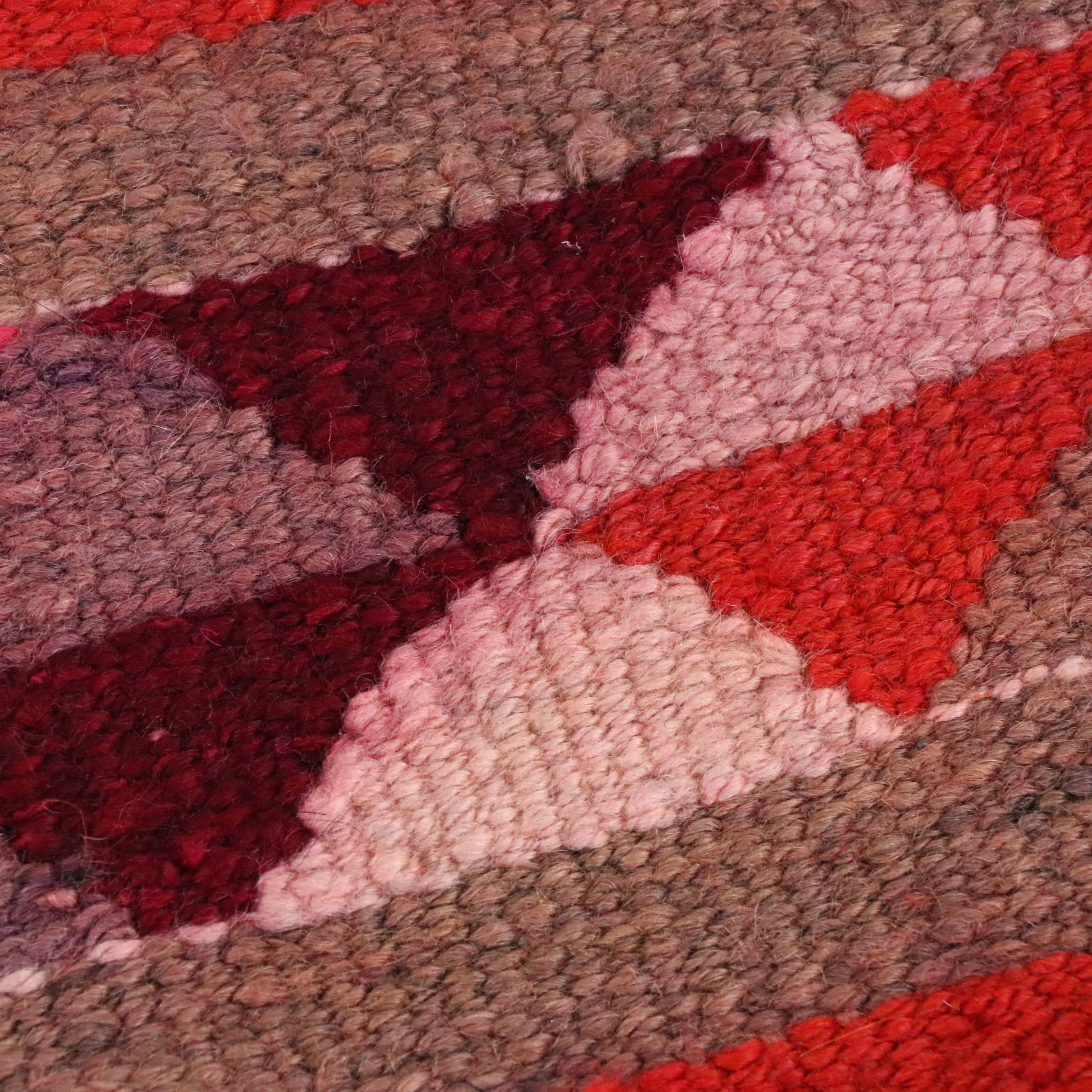 3'3 x 11'10 Hand-Knotted Turkish Village Carpet Runner