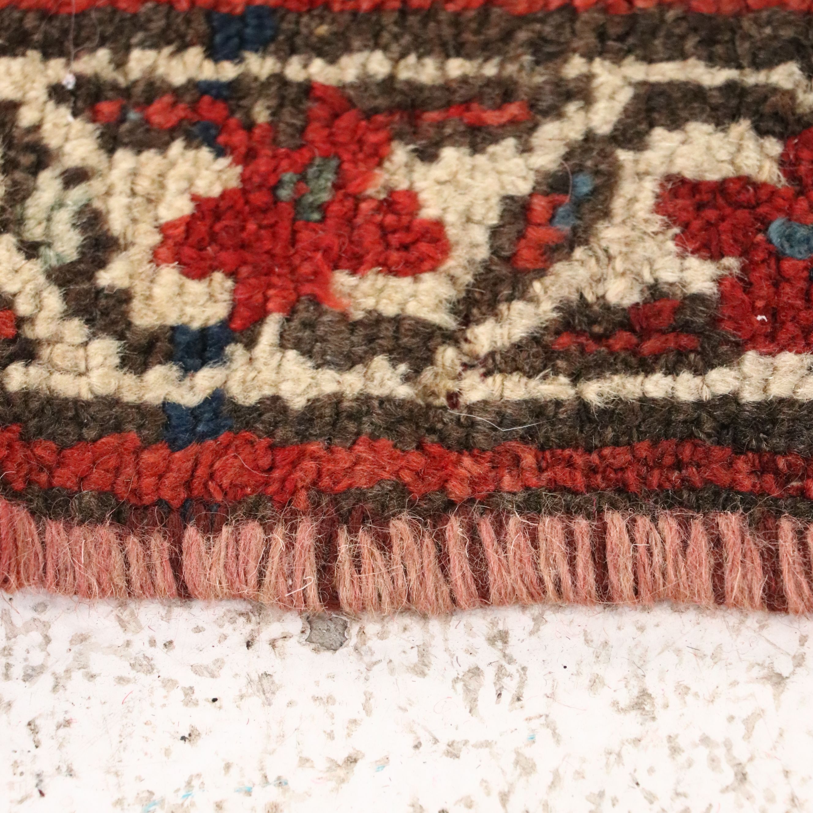 3'9 x 8'1 Hand-Knotted Caucasian Baku Style Long Rug