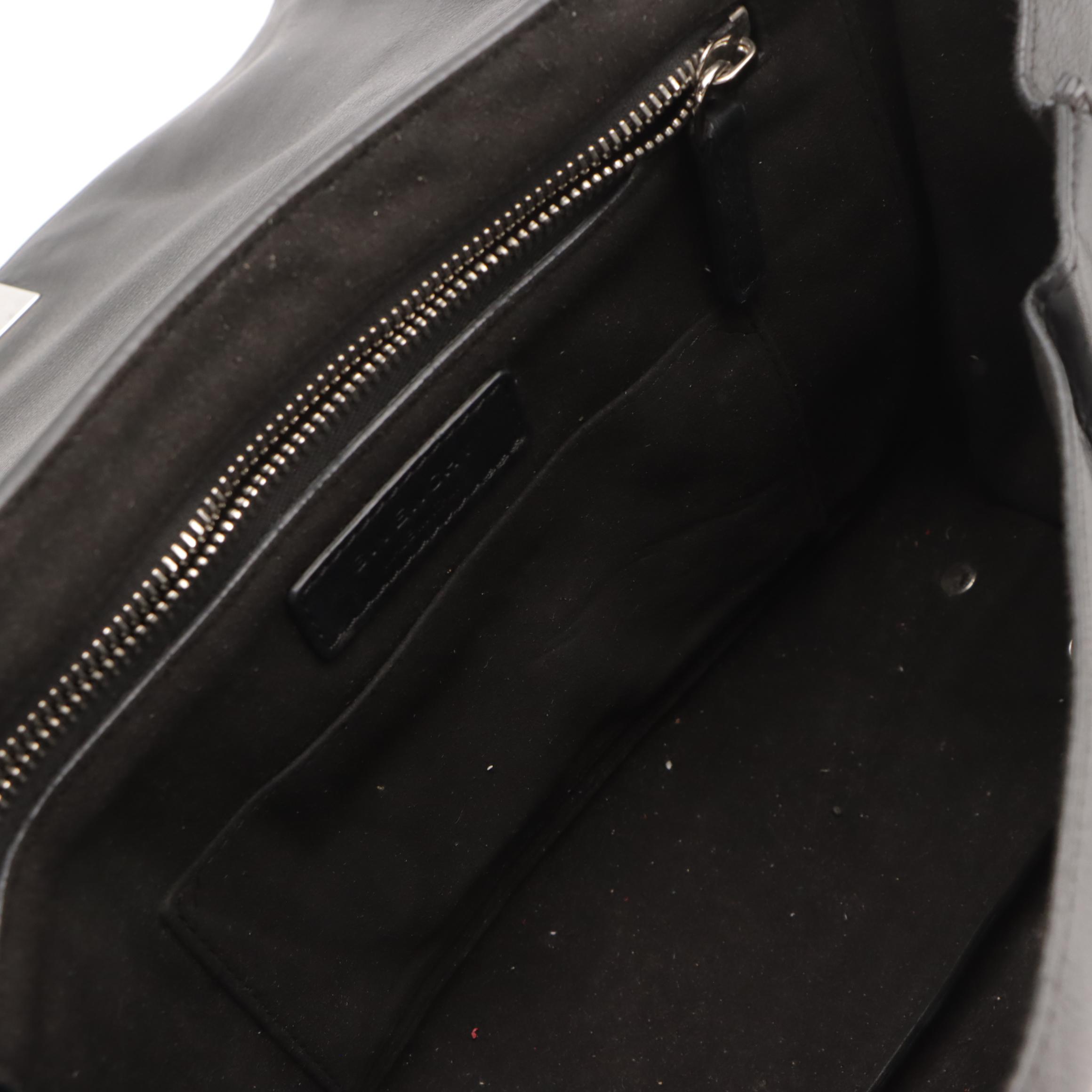 Givenchy Small Convertible Shark Satchel in Bicolor Leather