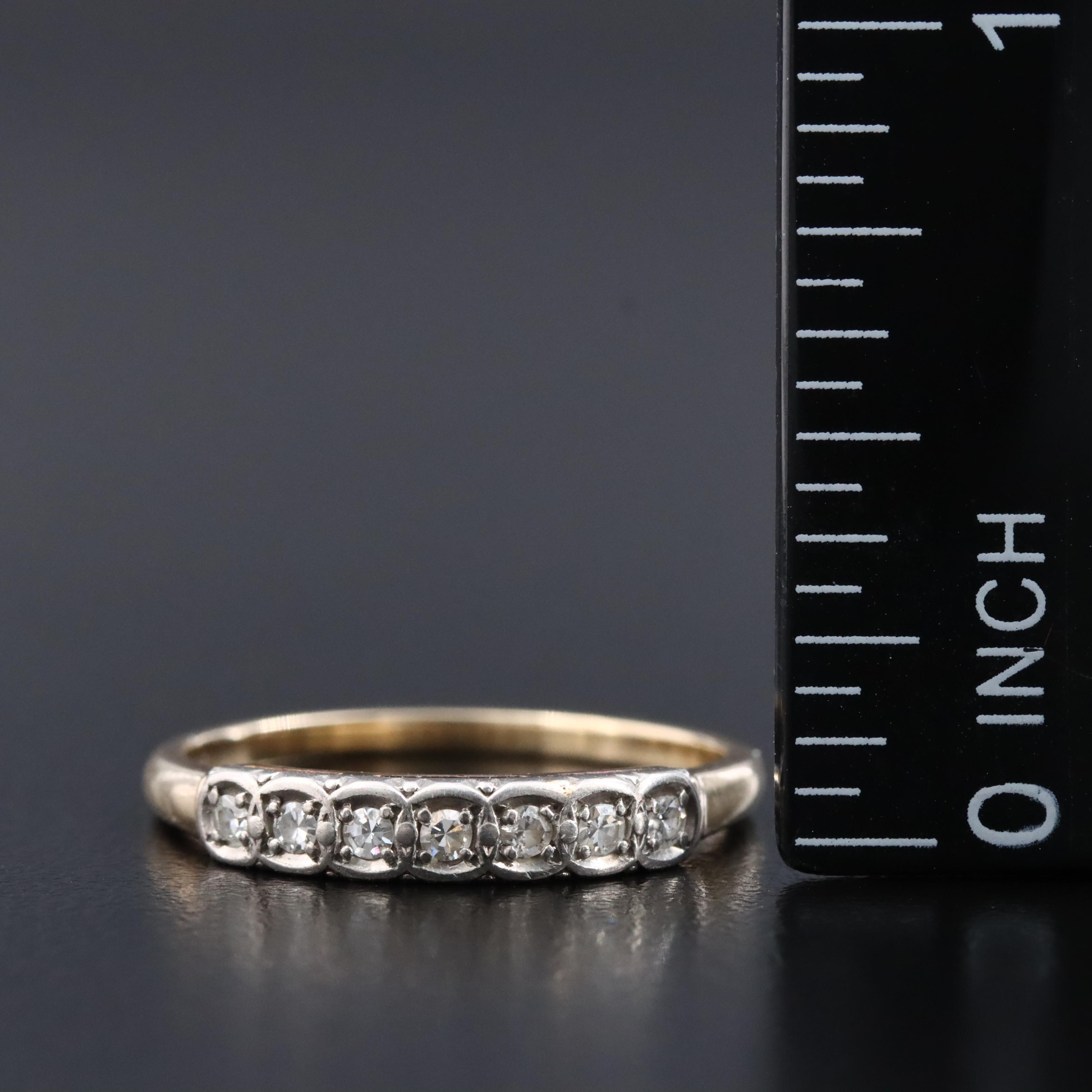 Jabel 14K 0.14 CTW Diamond Ring with Palladium Setting