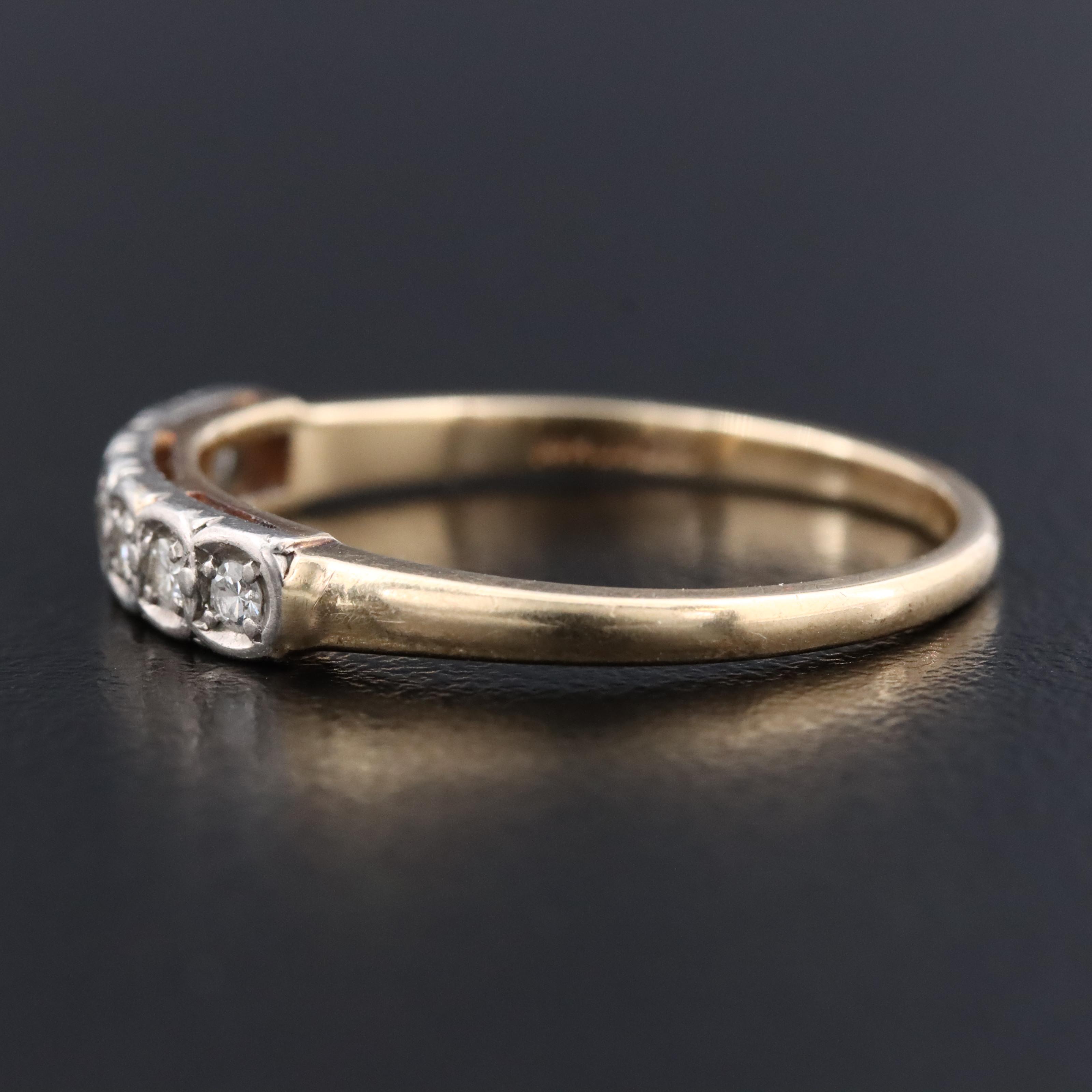 Jabel 14K 0.14 CTW Diamond Ring with Palladium Setting