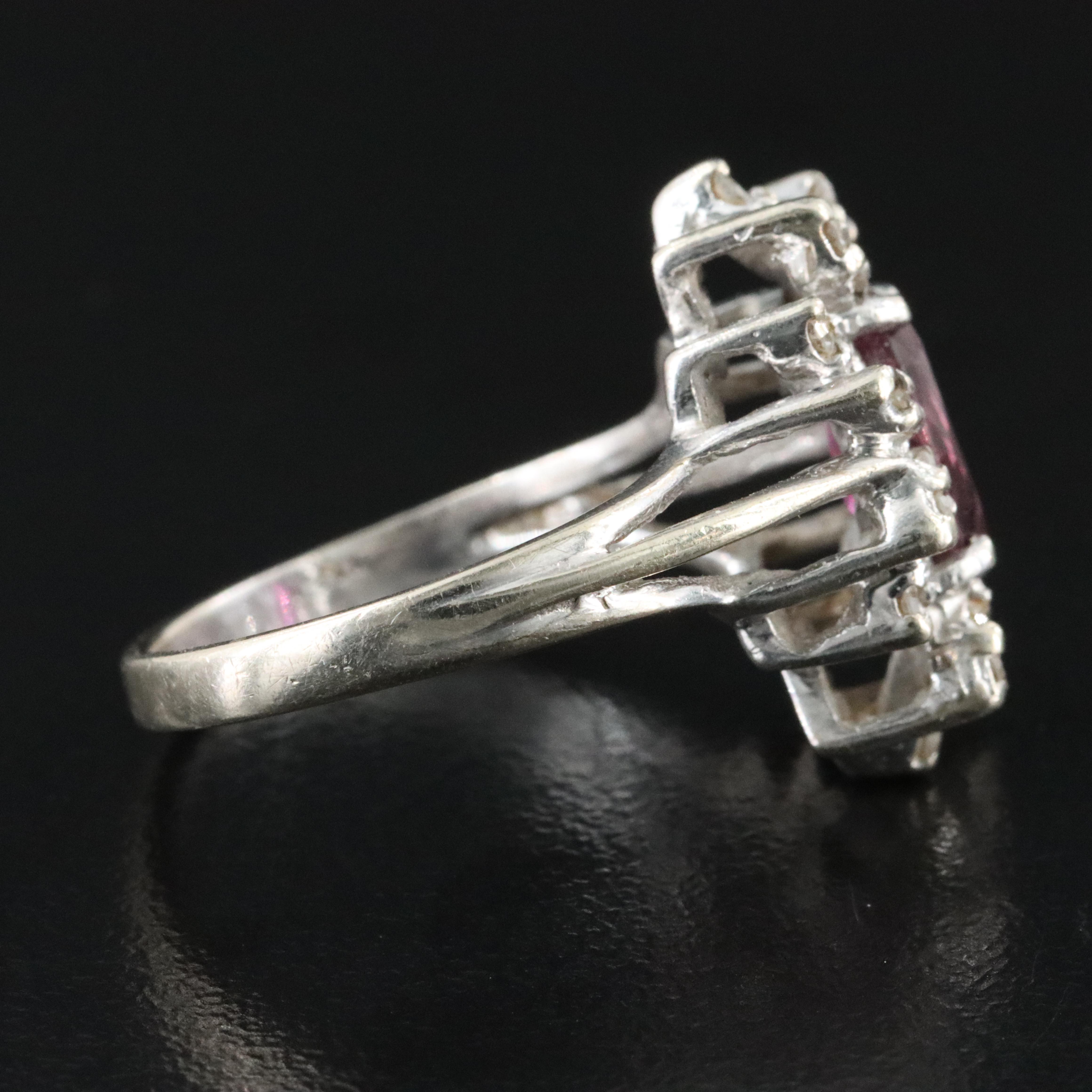 14K Ruby and Diamond Ring
