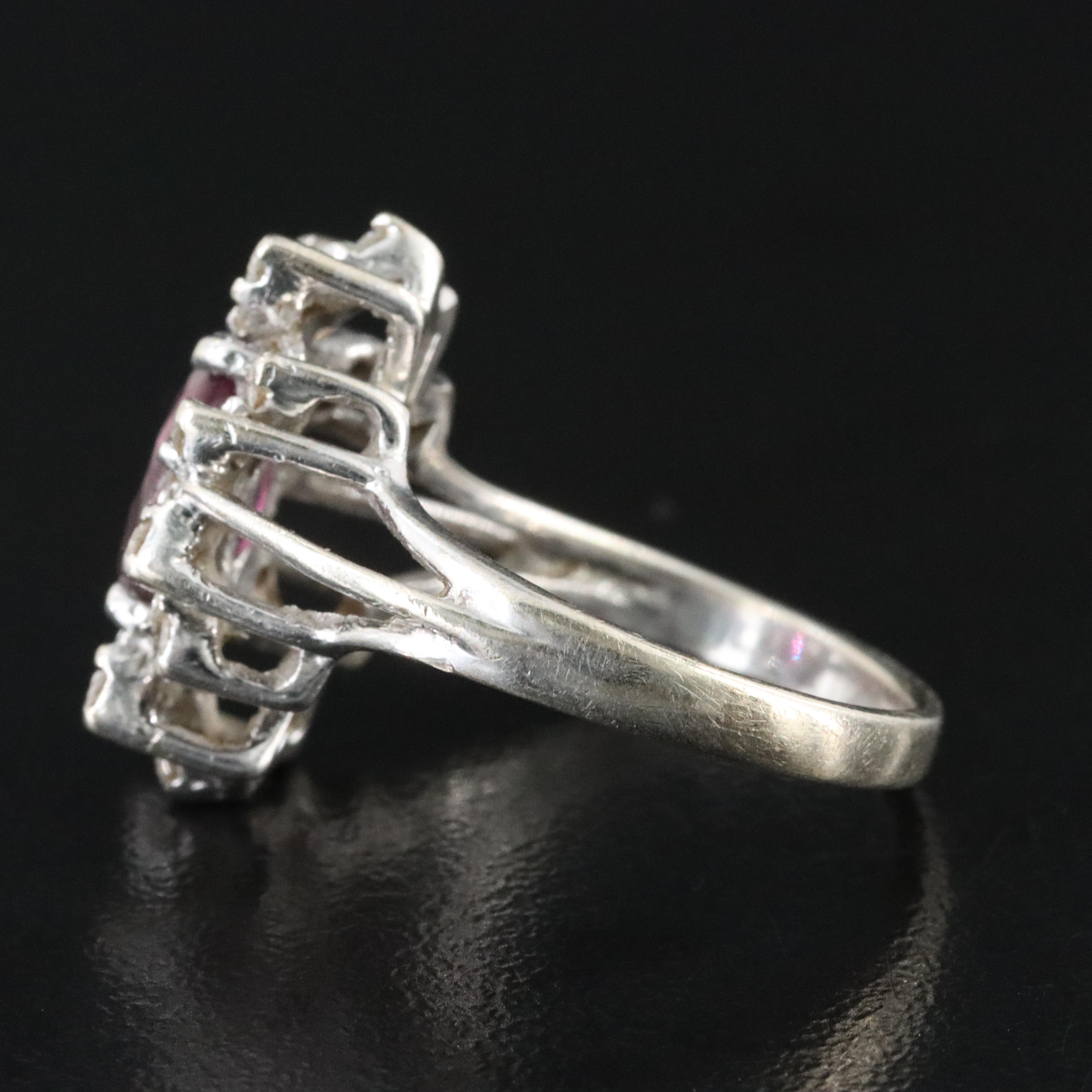 14K Ruby and Diamond Ring