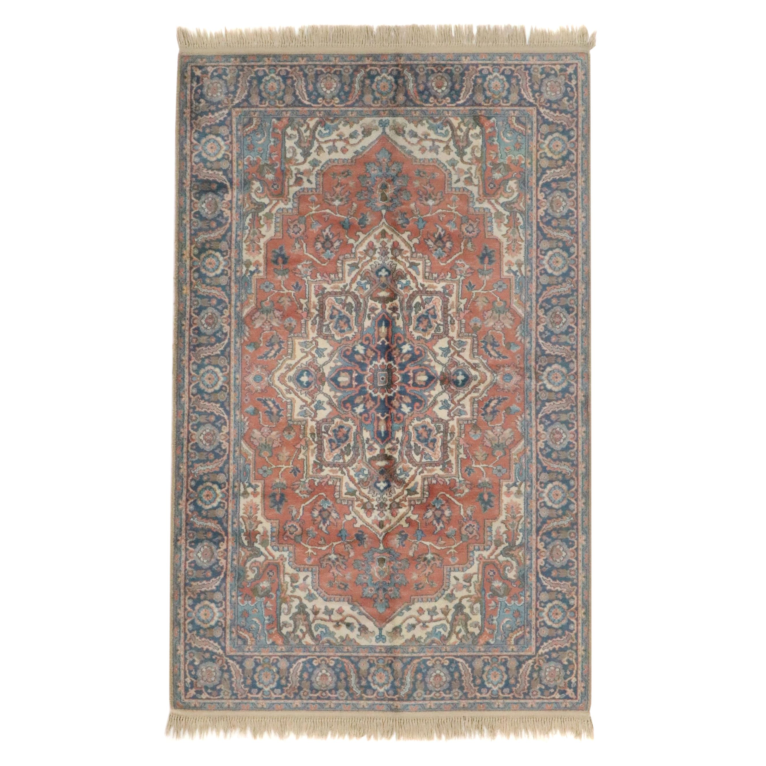 5'9 x 9'9 Machine Made Karastan "Antique Serapi" Area Rug