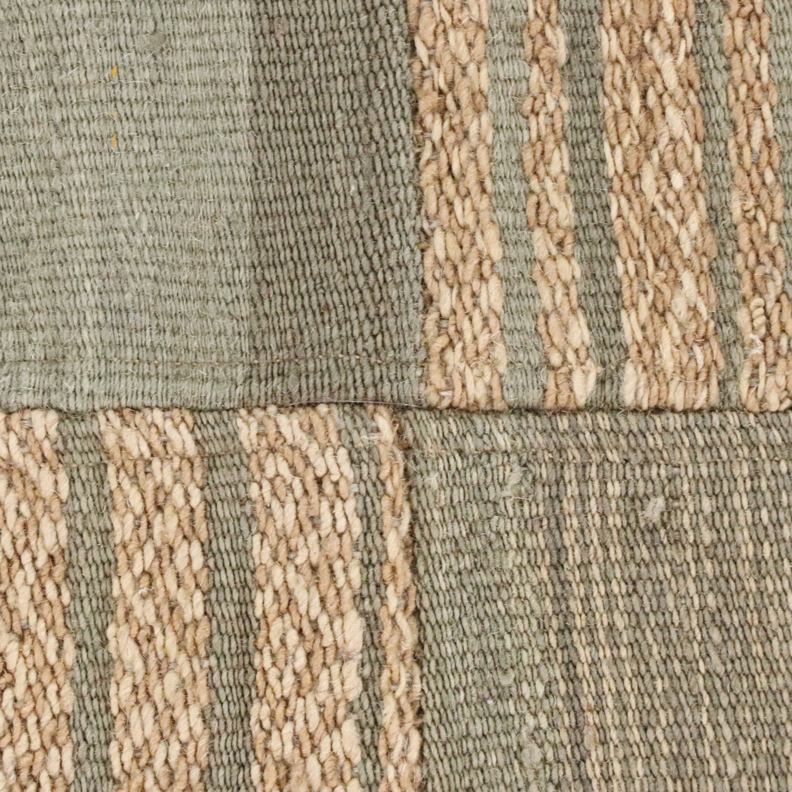 6' x 8'2 Handwoven Patchwork Panel Area Rug