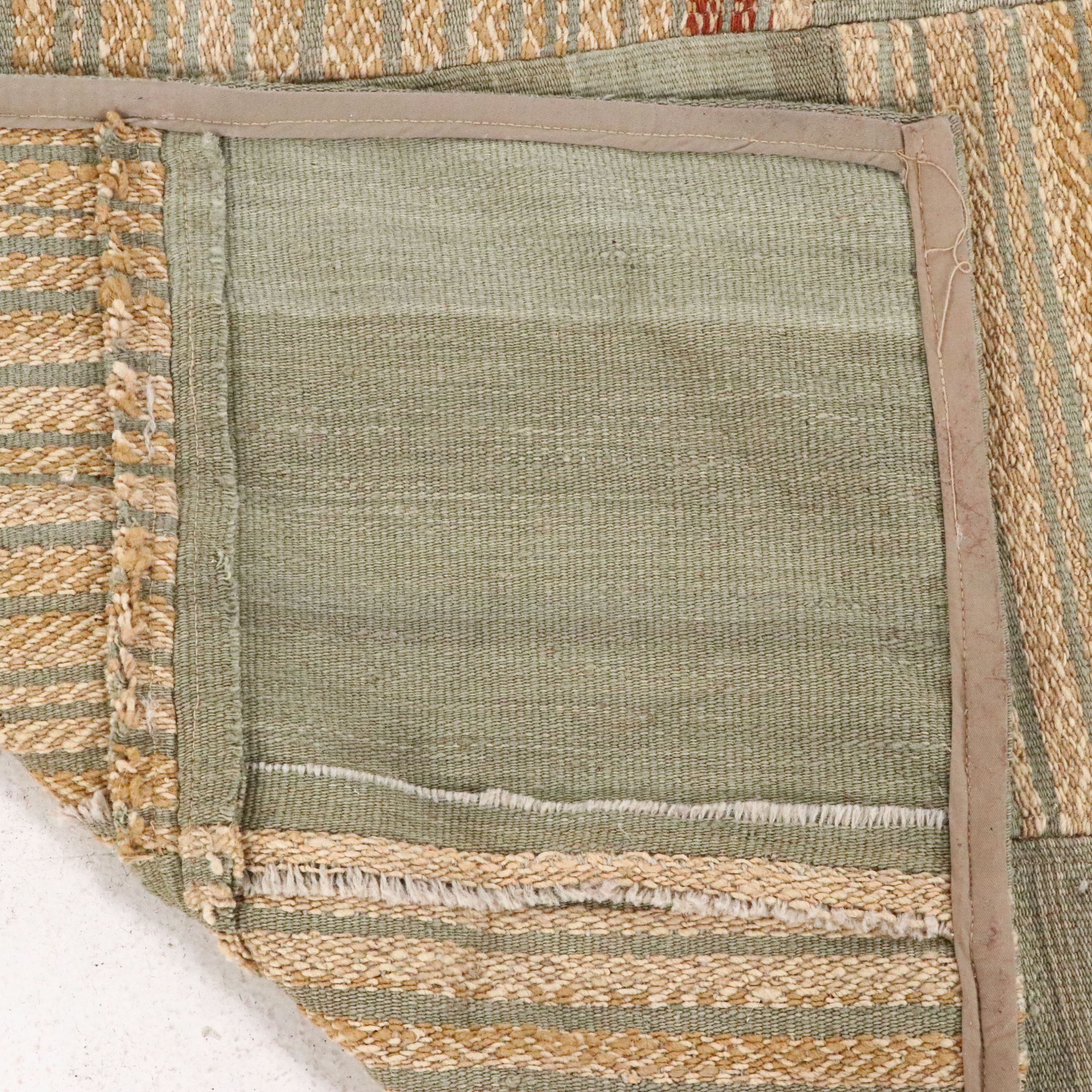 6' x 8'2 Handwoven Patchwork Panel Area Rug