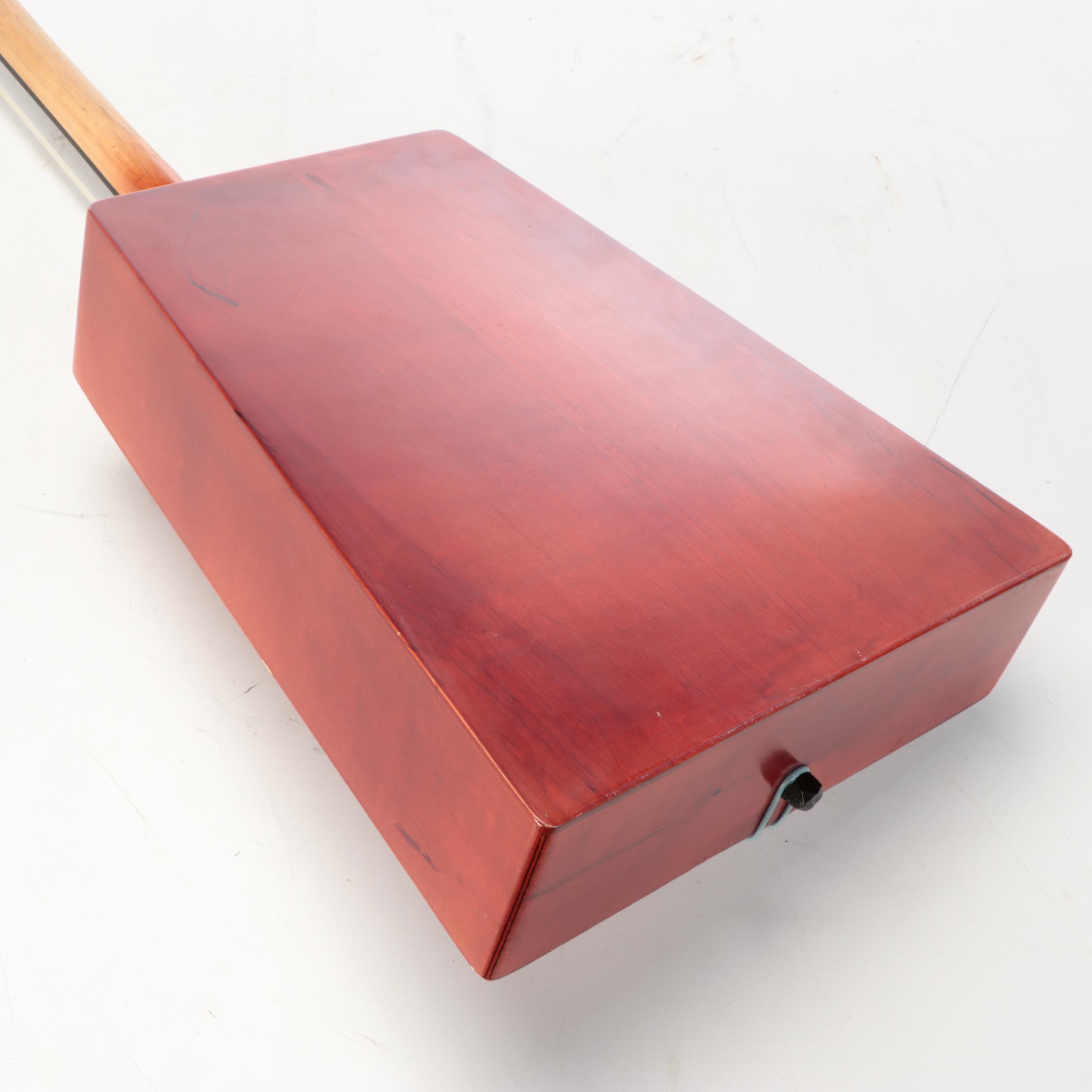 Morin Khuur Mongolian Horse-Head Instrument with Bow