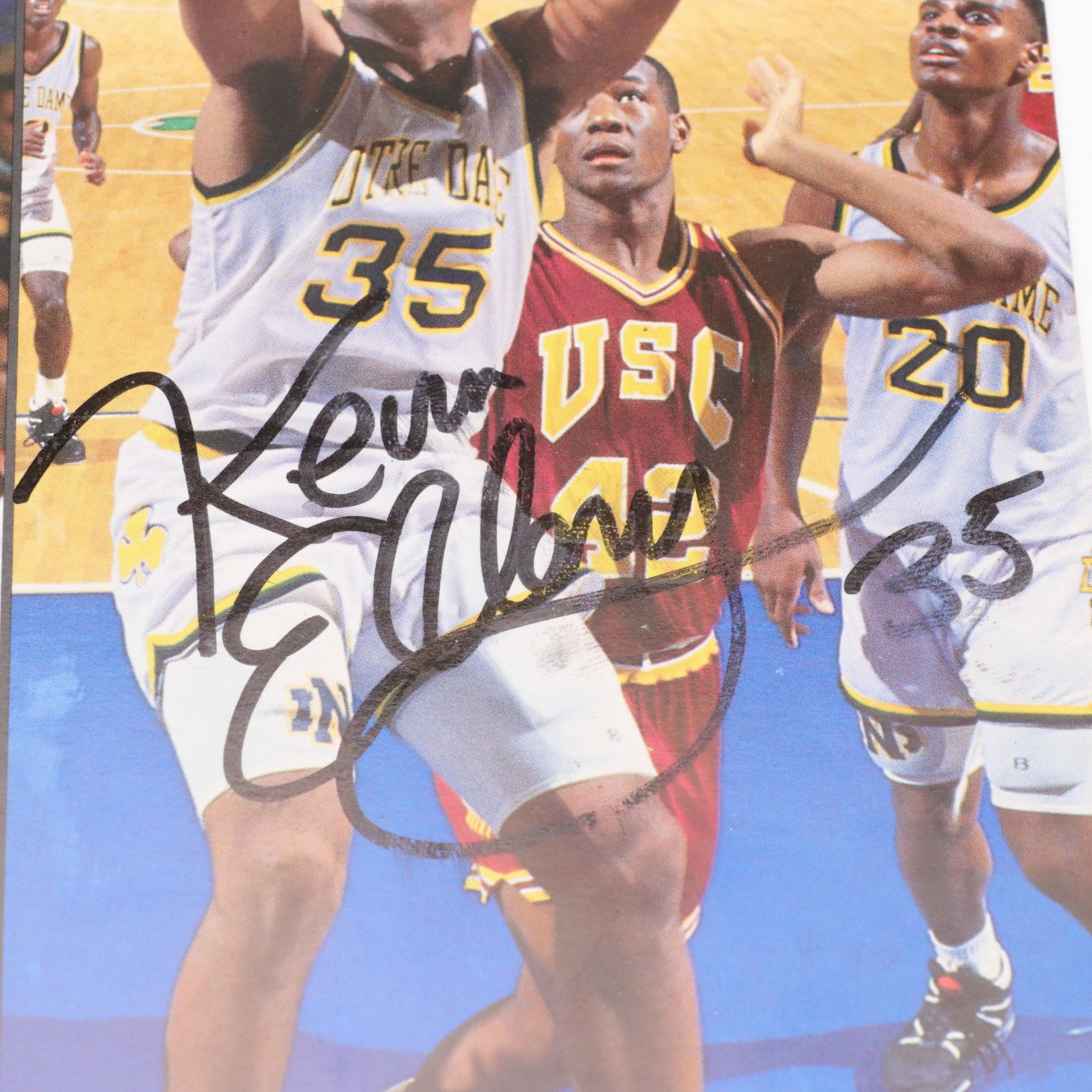 Notre Dame Basketball Programs and Ephemera with "Digger" Phelps Autograph