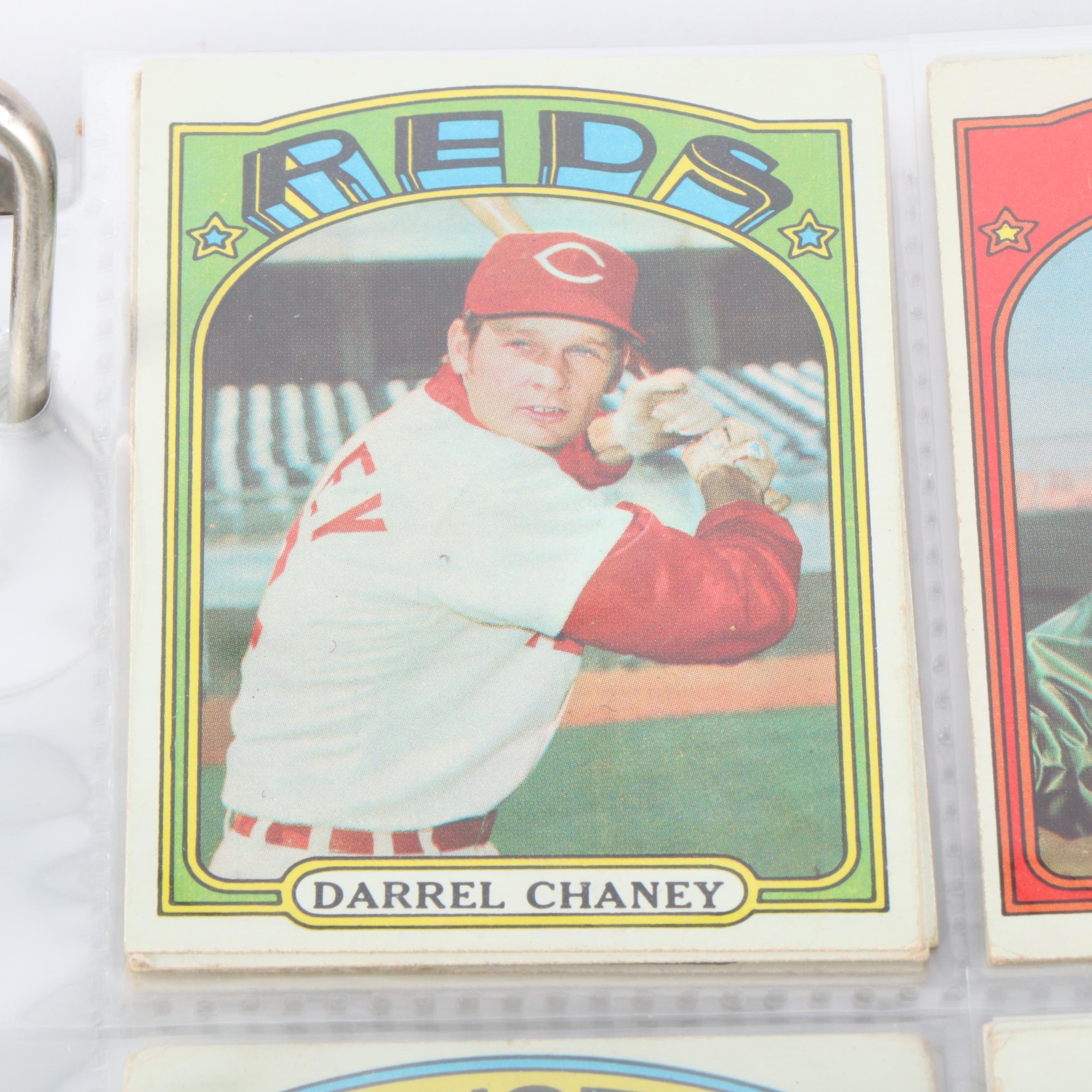 Album of Over 230 1972 Topps Baseball Cards