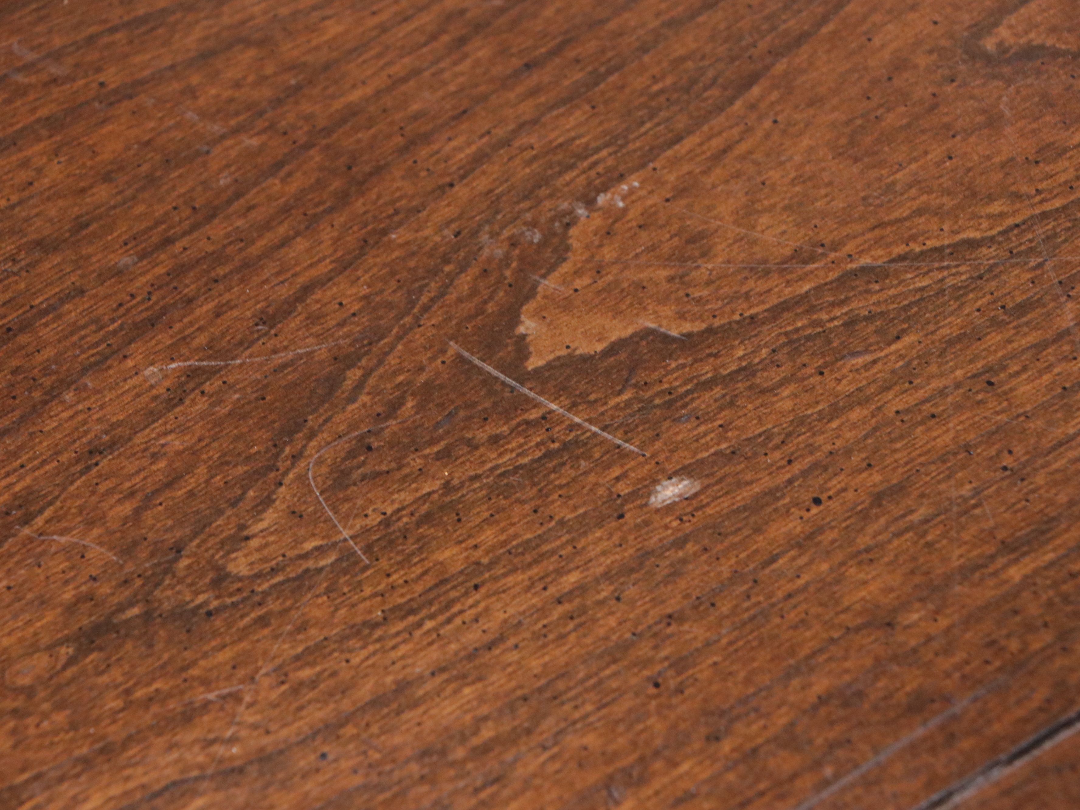 Traditional Style Two-Tiered Mahogany Finish Open Bookcase