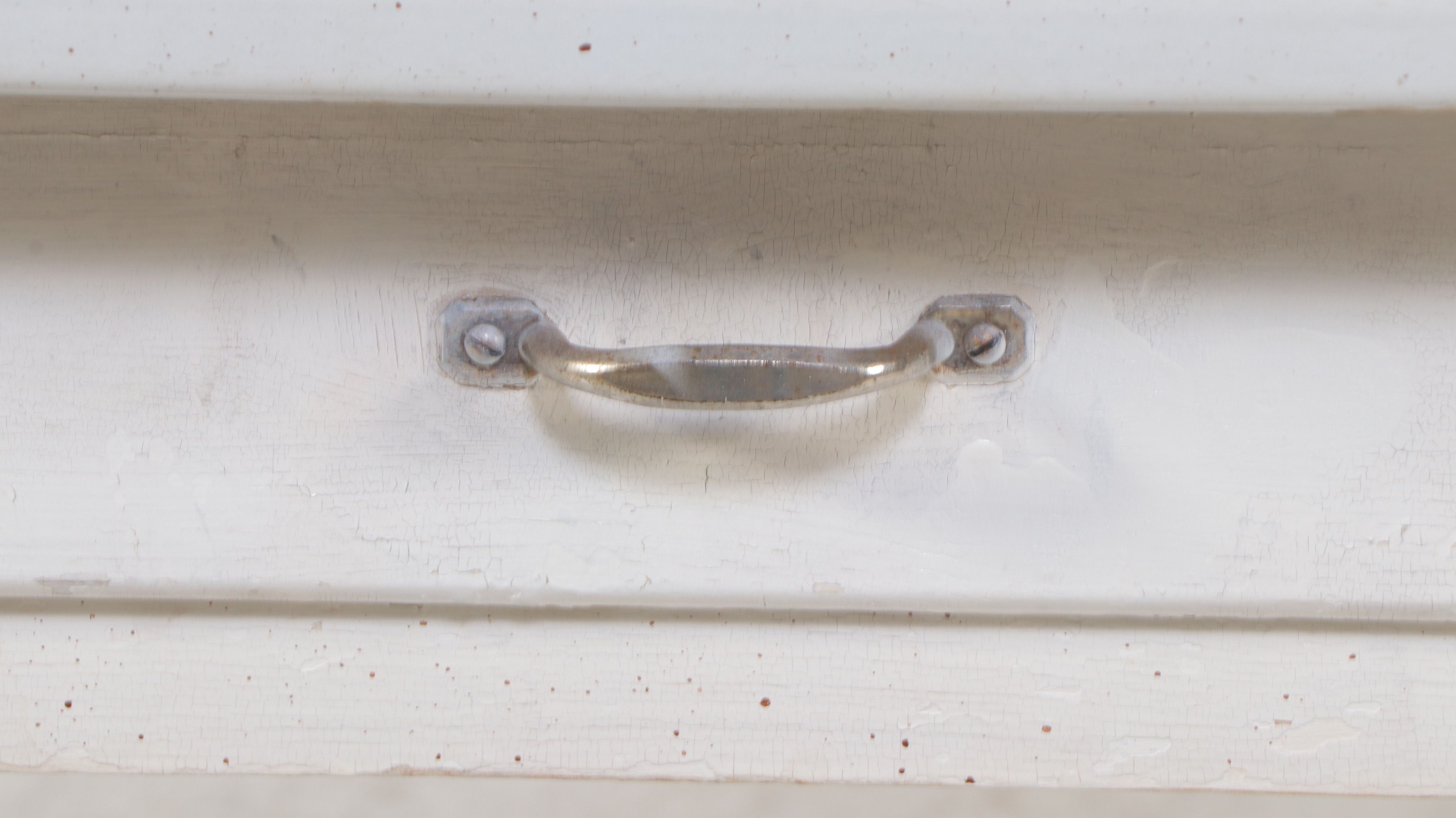 Mutschler Brothers Company Metal and Painted Wood Work Table, Mid-20th Century