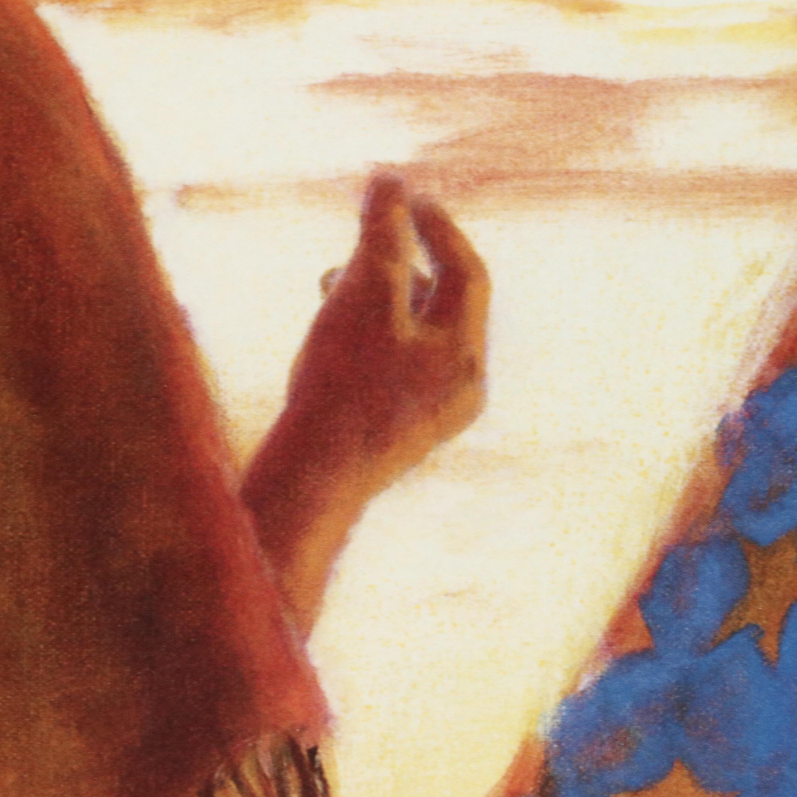 After Marianne Millar Offset Lithograph "Dancing 'til Dawn"