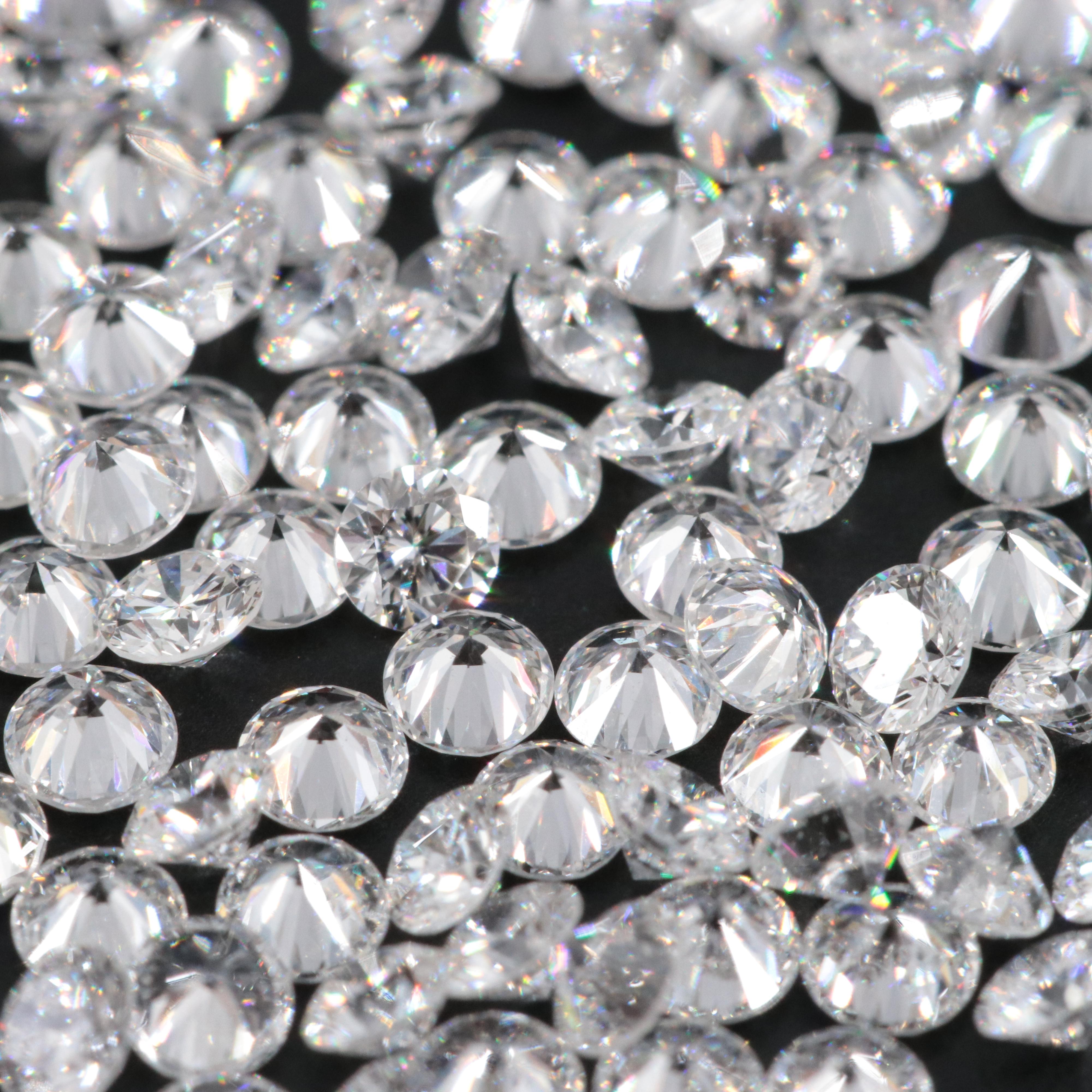 Loose 4.06 CTW Lab Grown Diamonds