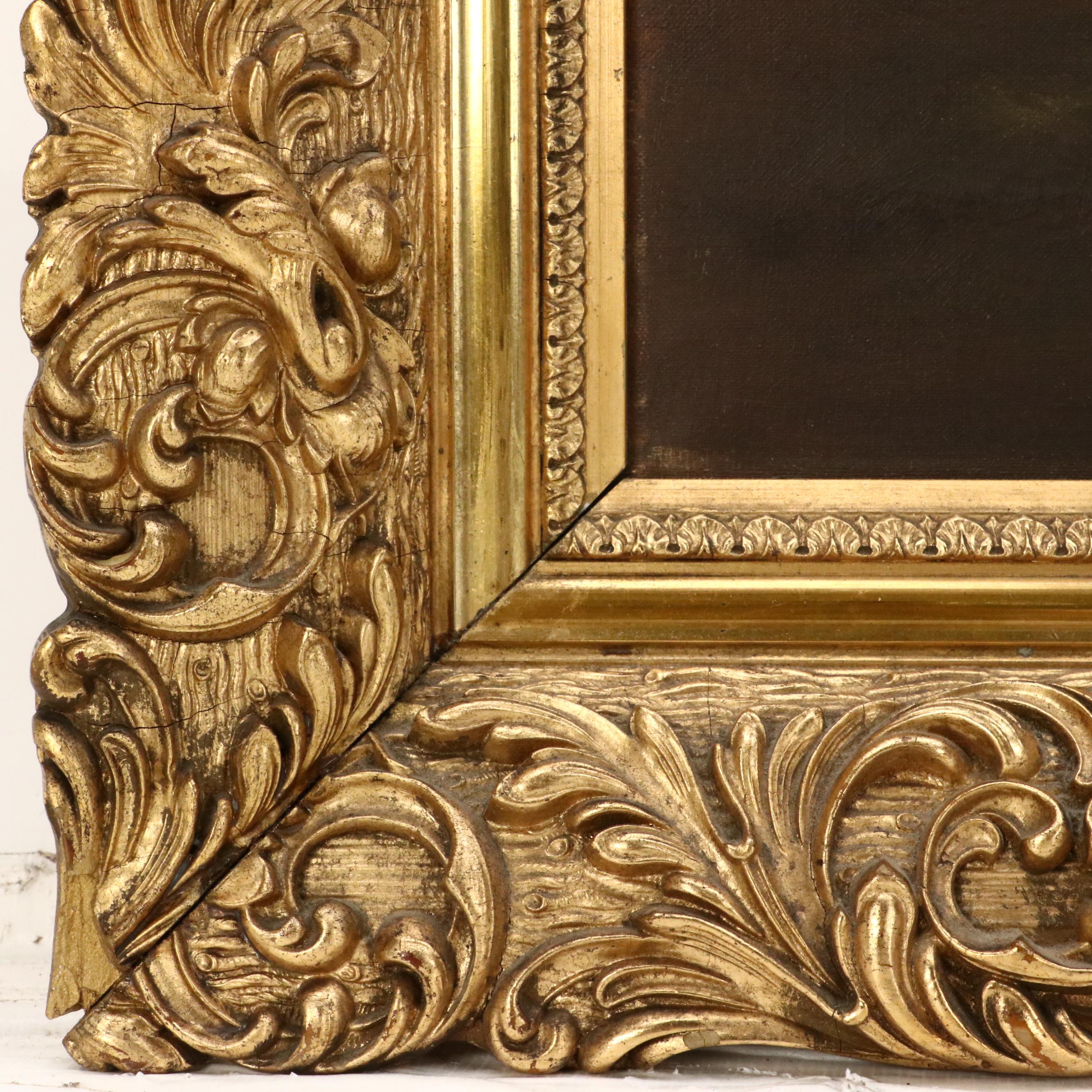 Oil Painting After Jean-François Millet "The Angelus"