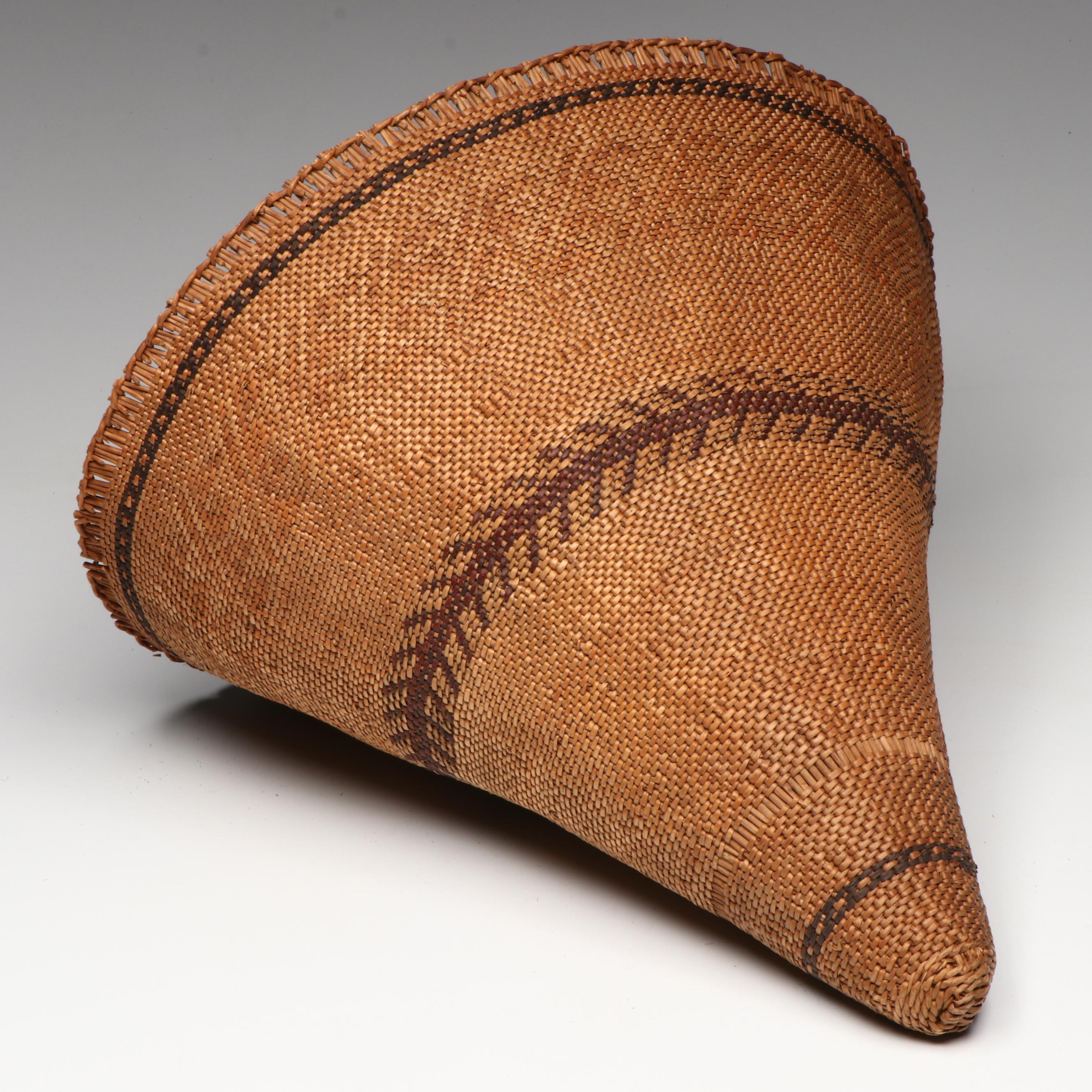 Indigenous Southwest Havasupai Conical Pack Basket, Early 20th Century
