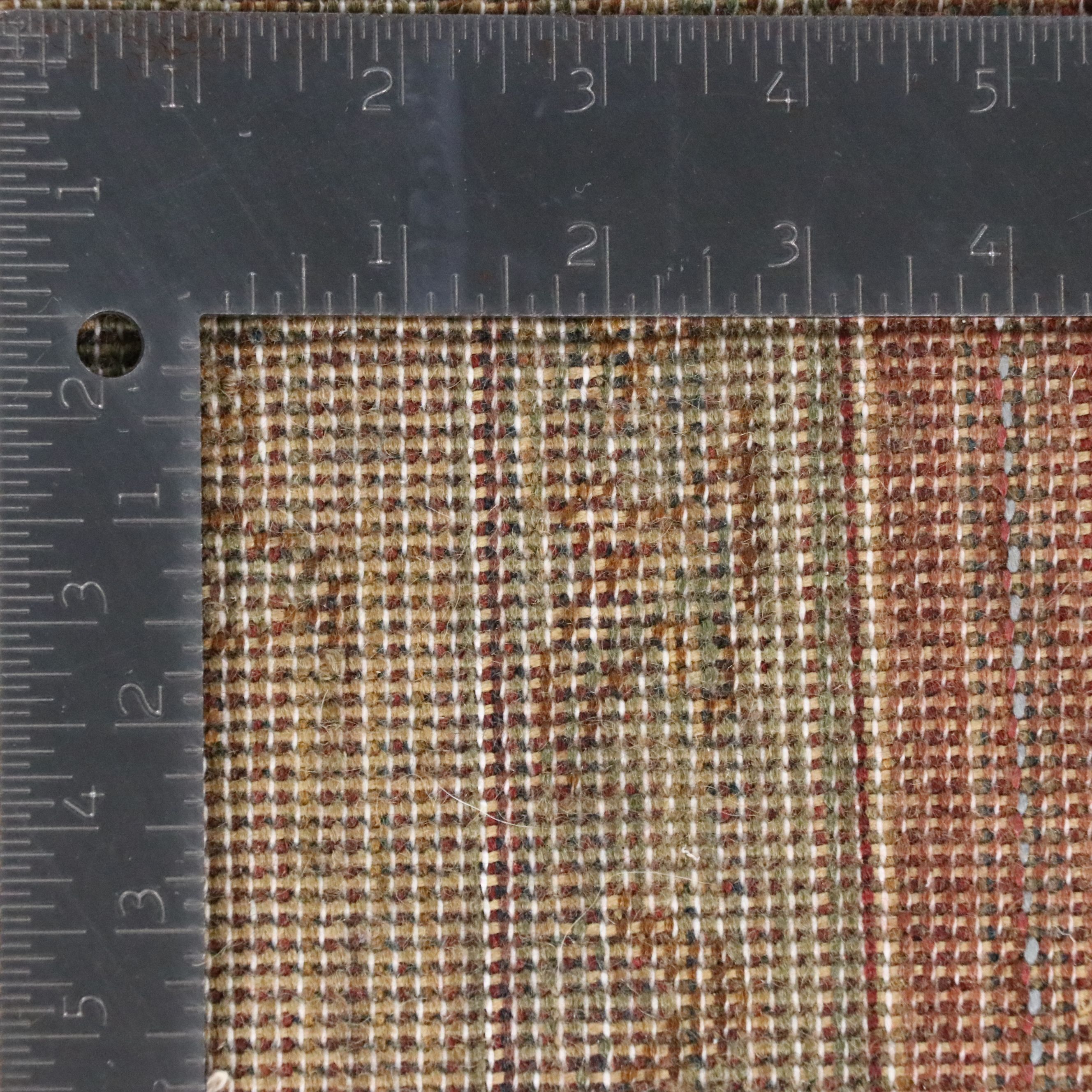 5'7 x 8'1 Machine Made Indian Agra Style Area Rug