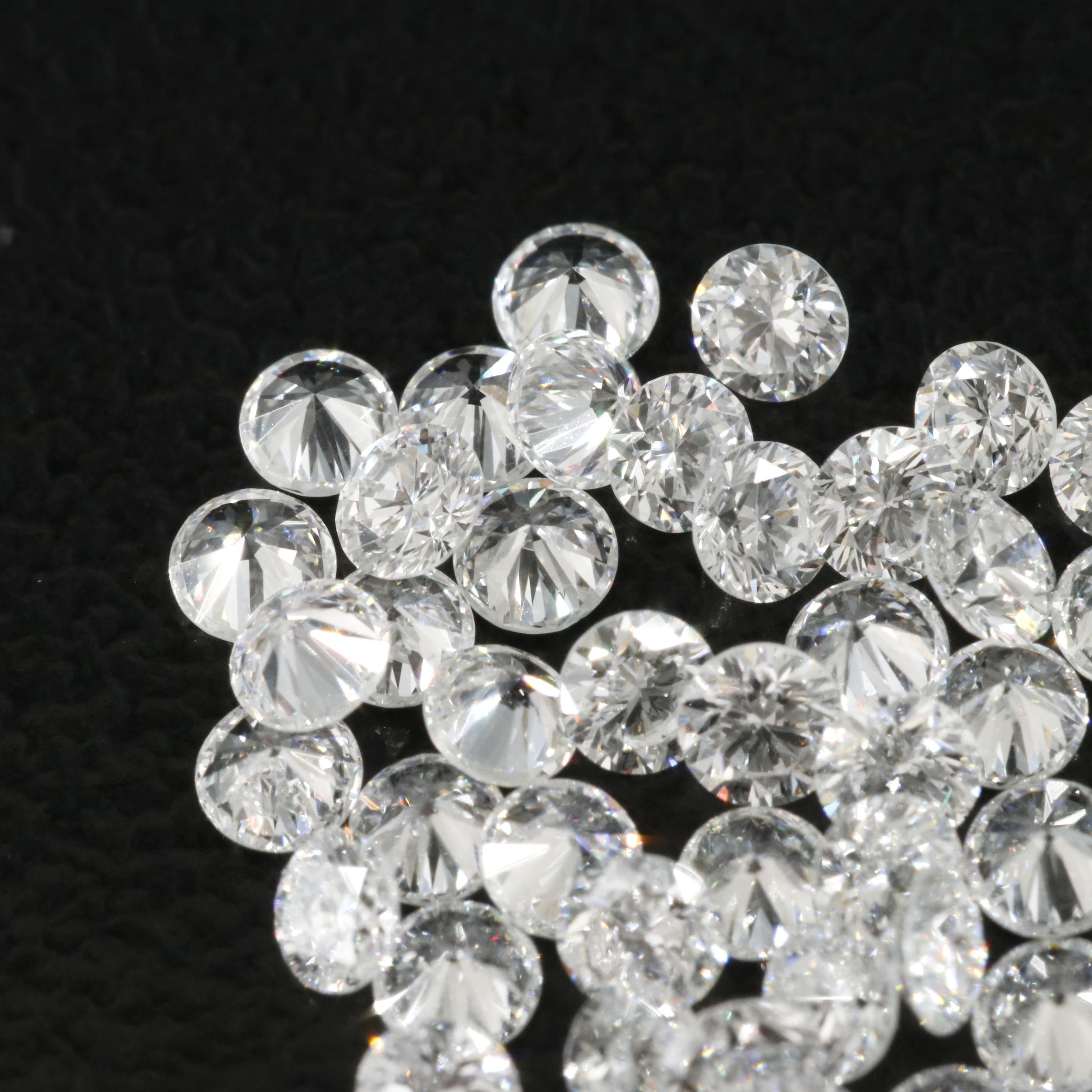 Loose 2.10 CTW Lab Grown Diamonds