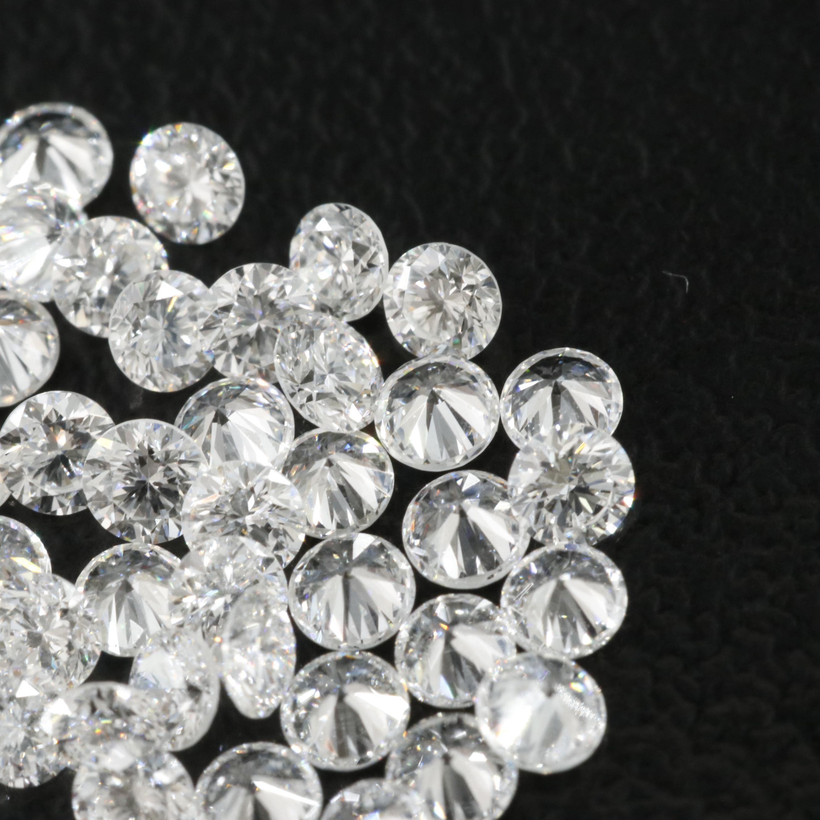 Loose 2.10 CTW Lab Grown Diamonds