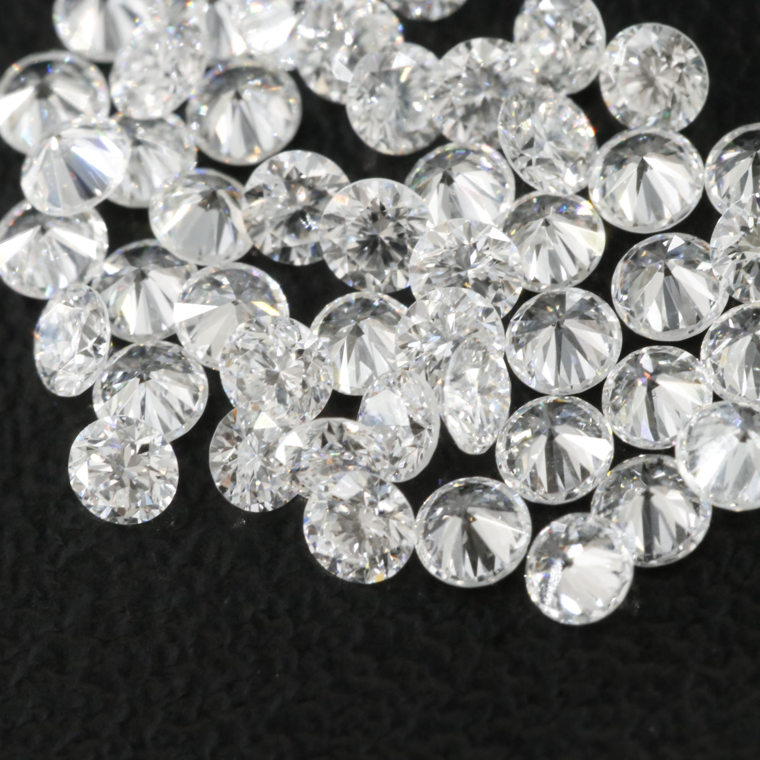 Loose 2.10 CTW Lab Grown Diamonds