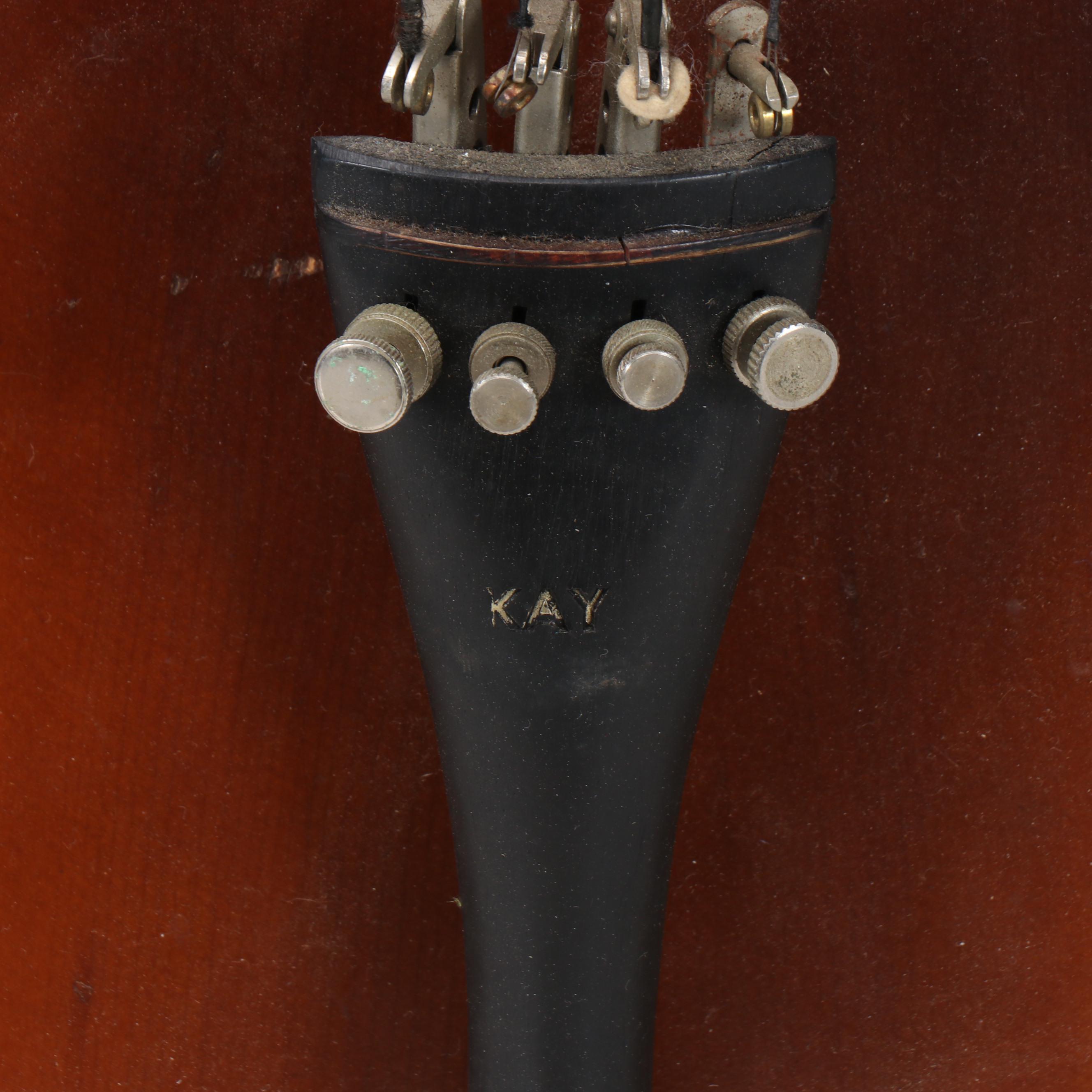 Kay 1/2 Size Model 121 Wood Cello, Mid-20th Century
