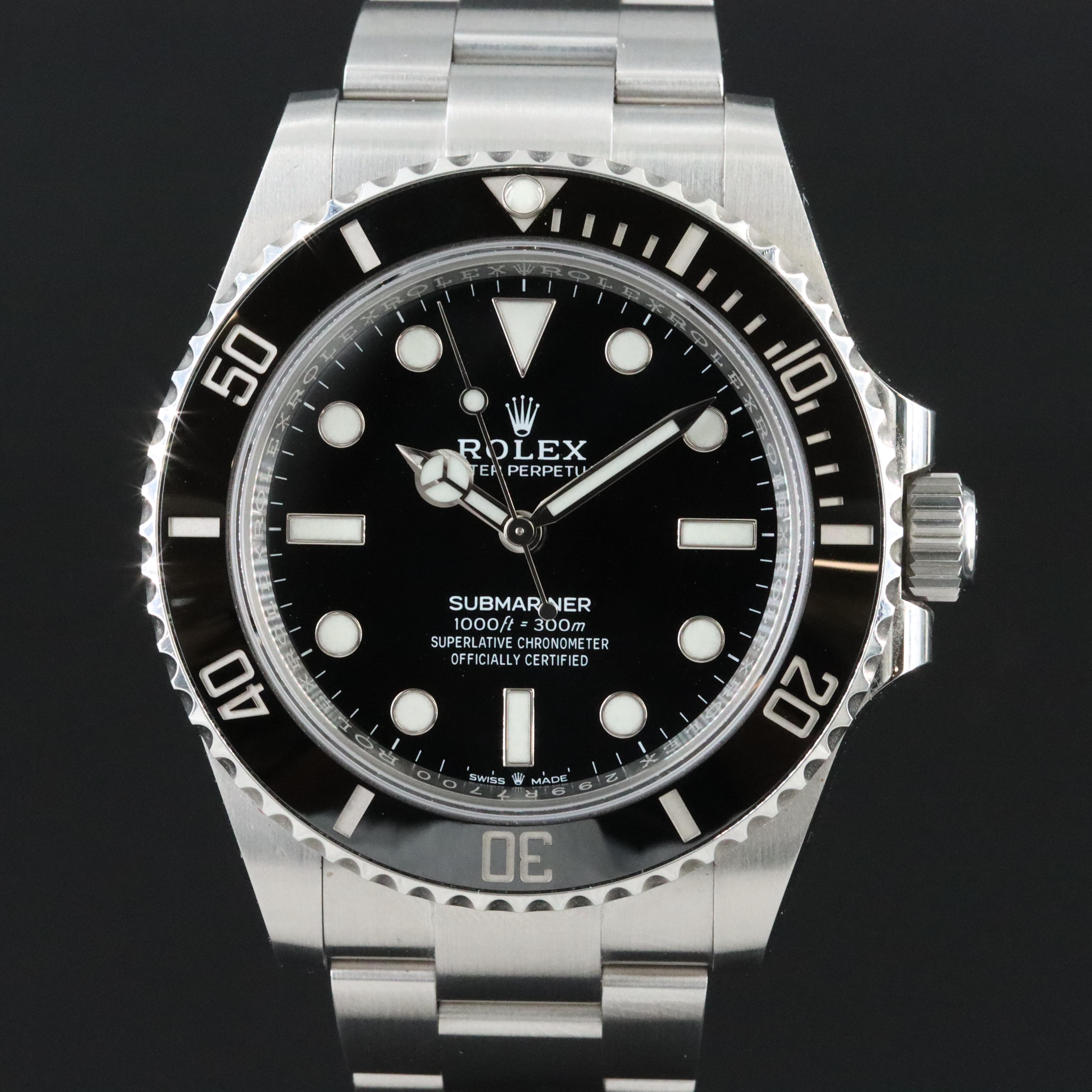 Rolex Submariner No-Date 41mm 124060 Watch