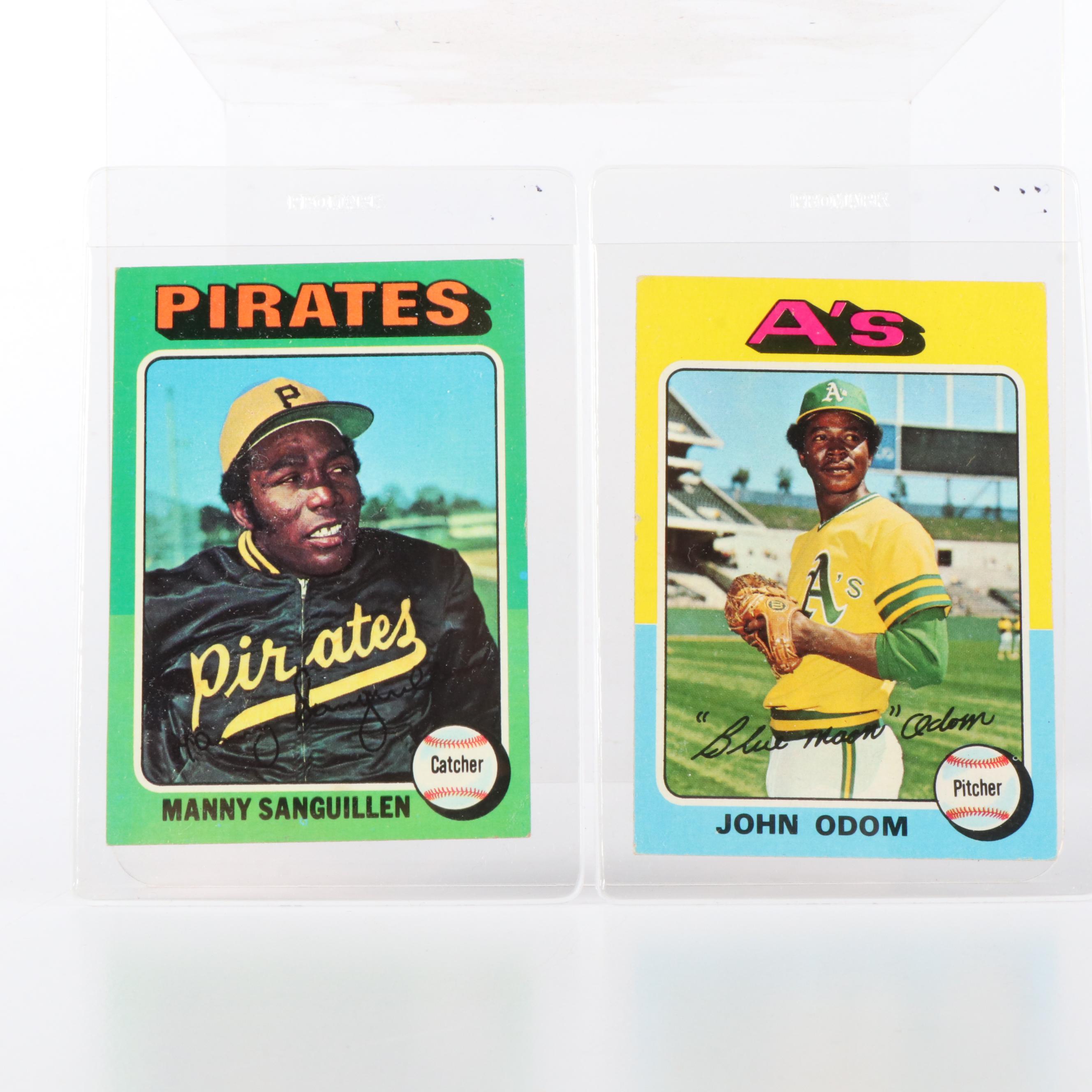 1975 and 1976 Topps Baseball Cards Featuring Robin Yount Rookie and more