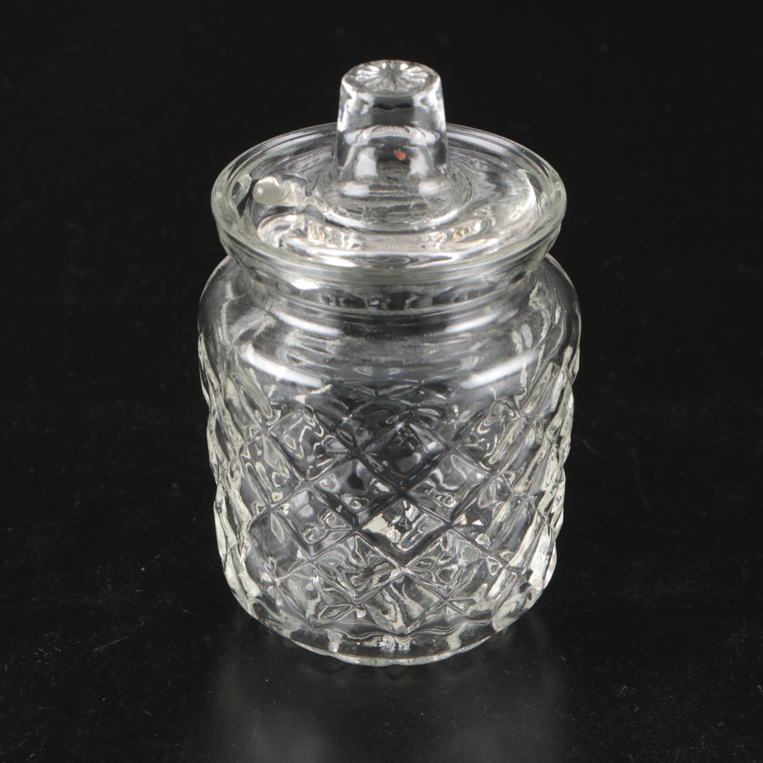 Imperial "Candlewick" with Boopie and Other Glass Serving Pieces and Décor