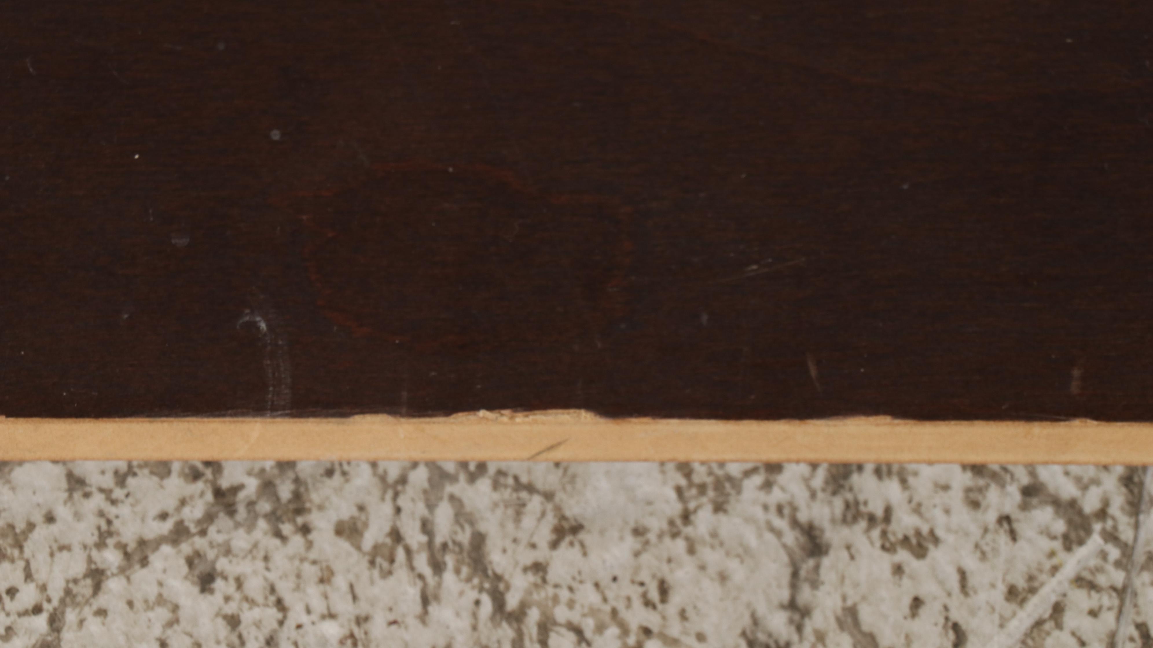 Contemporary Espresso Finished Wood Queen Size Sleigh Bed