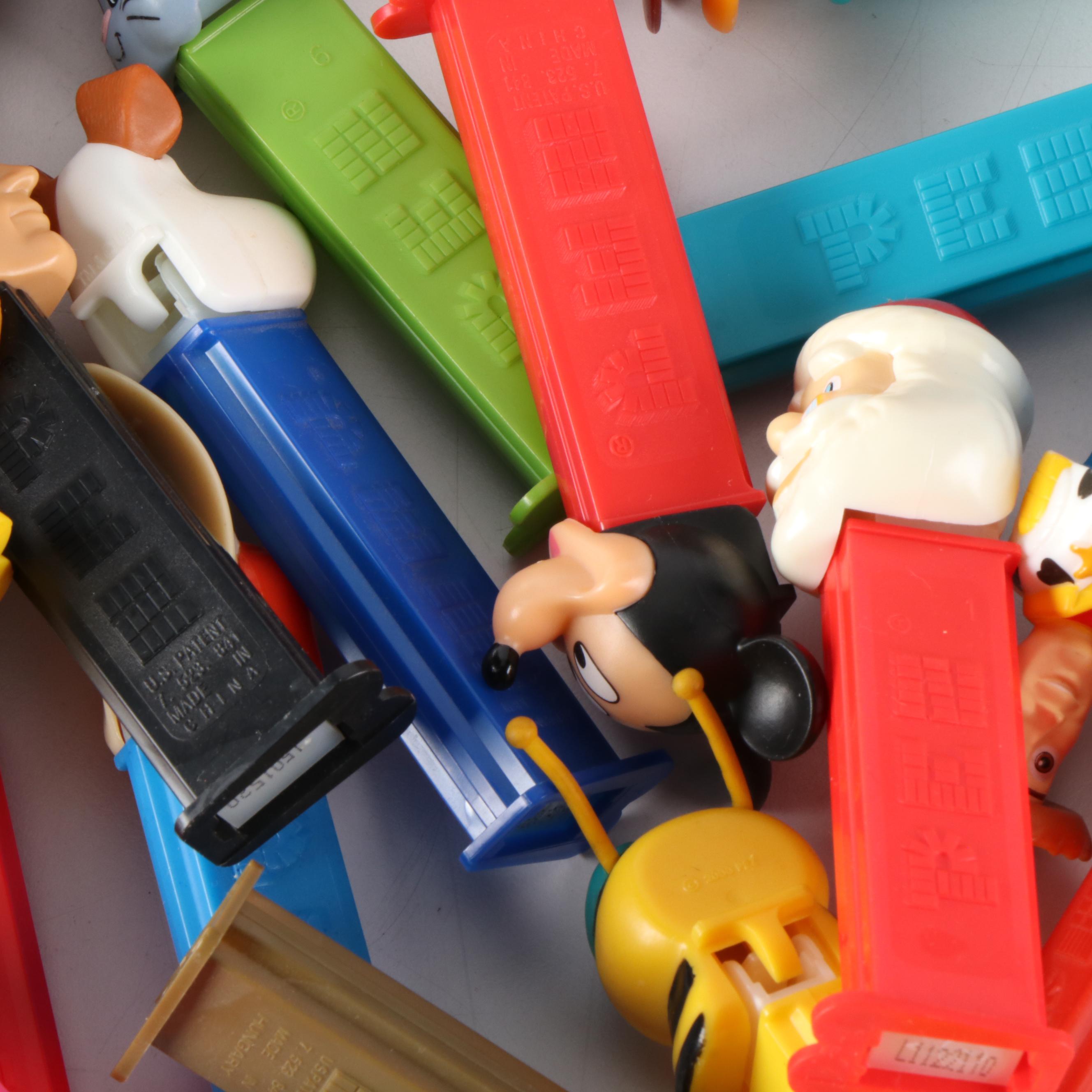 A Generous Collection of Pez Candy Dispensers