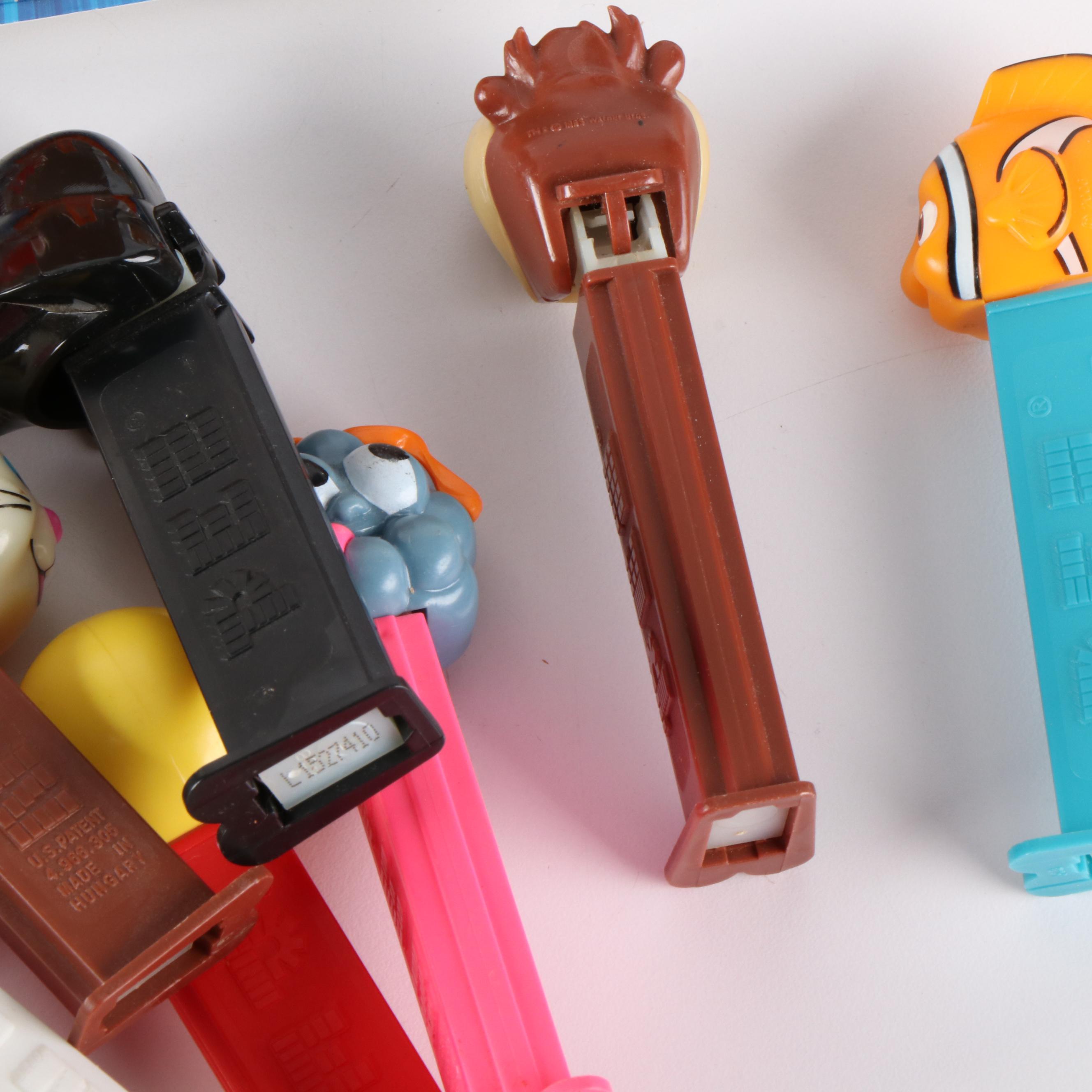A Generous Collection of Pez Candy Dispensers