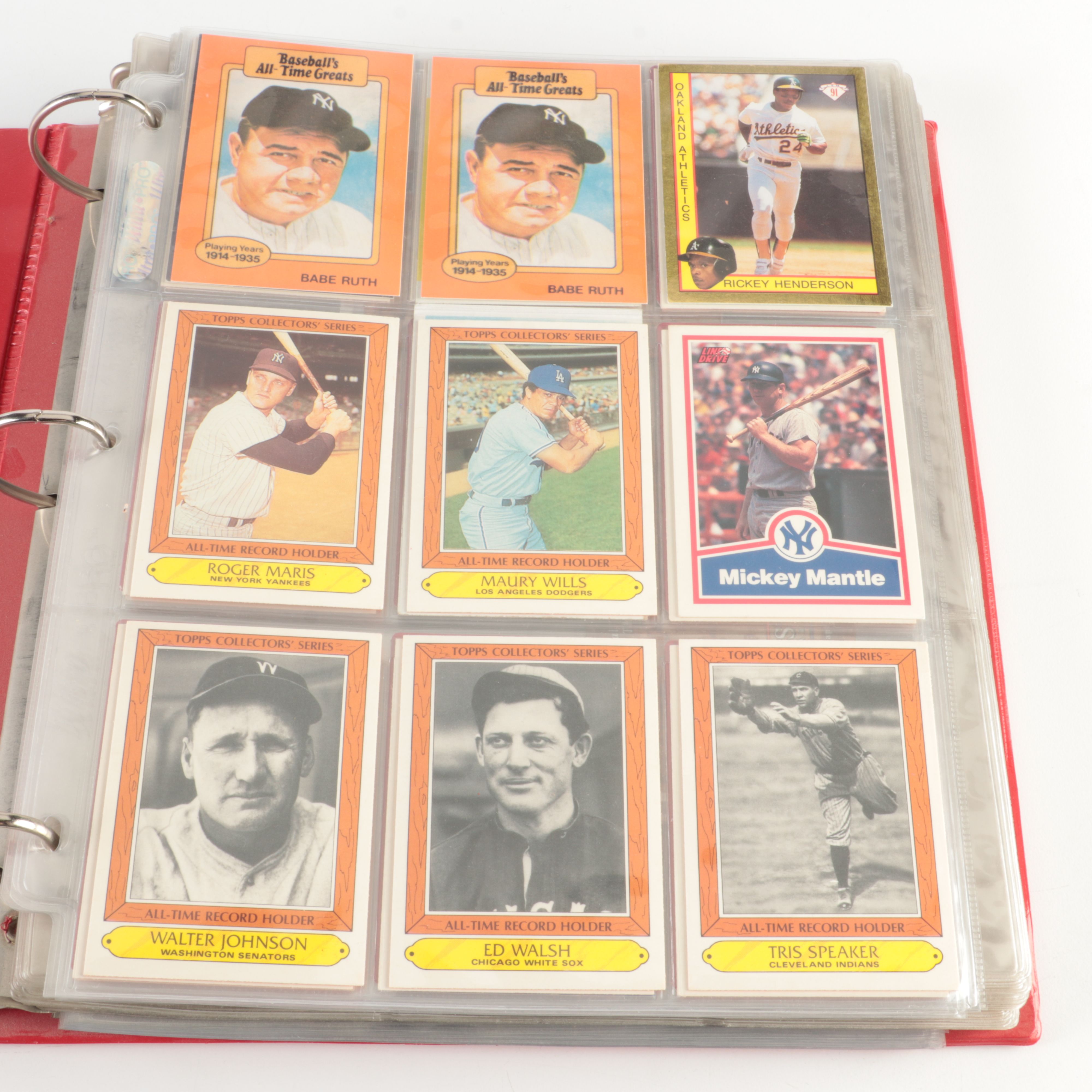 Album of Over 500 1973 Topps Baseball Cards, Basketball Cards, and More