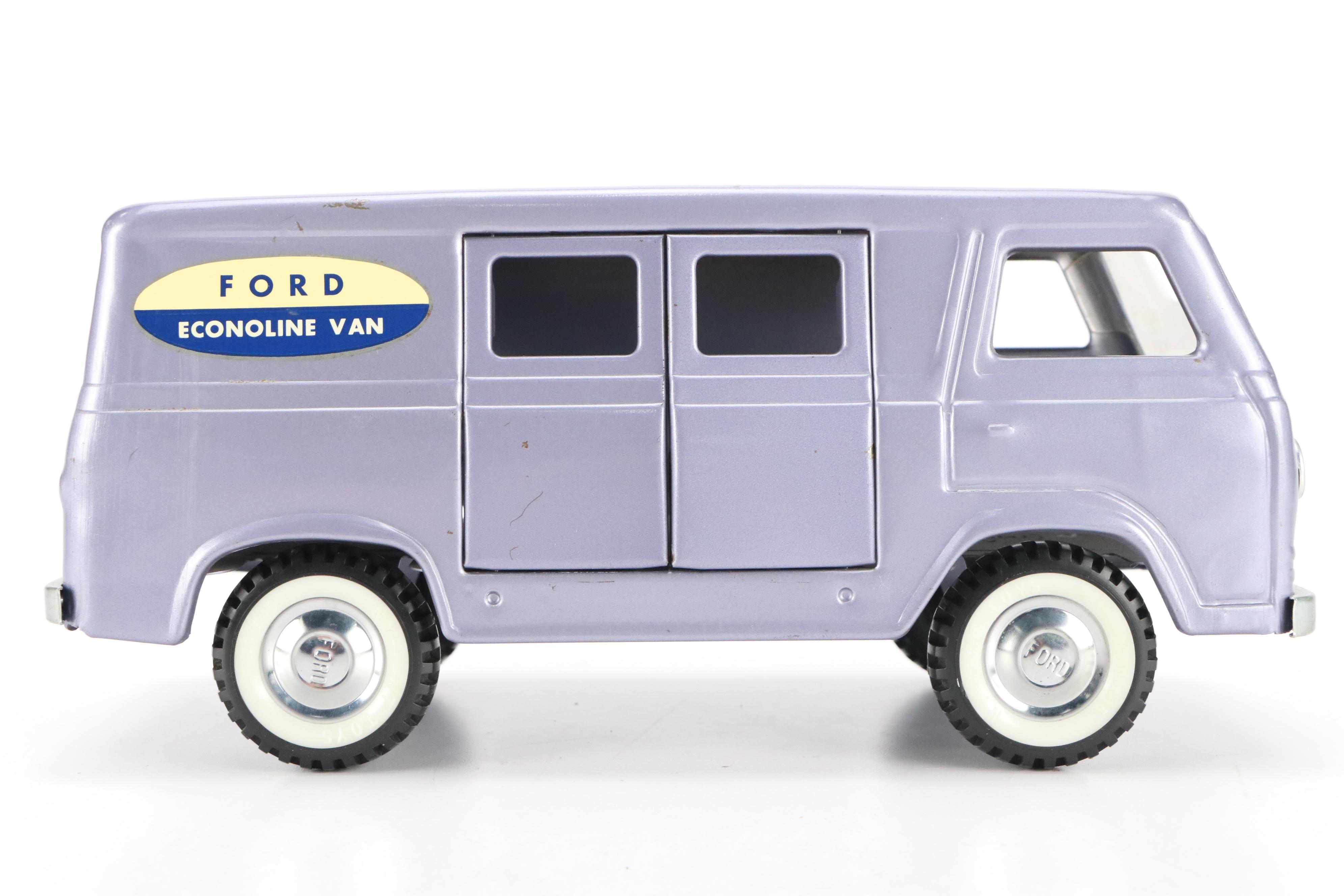 Nylint Pressed Steel Ford Econoline Van, Mid-20th Century